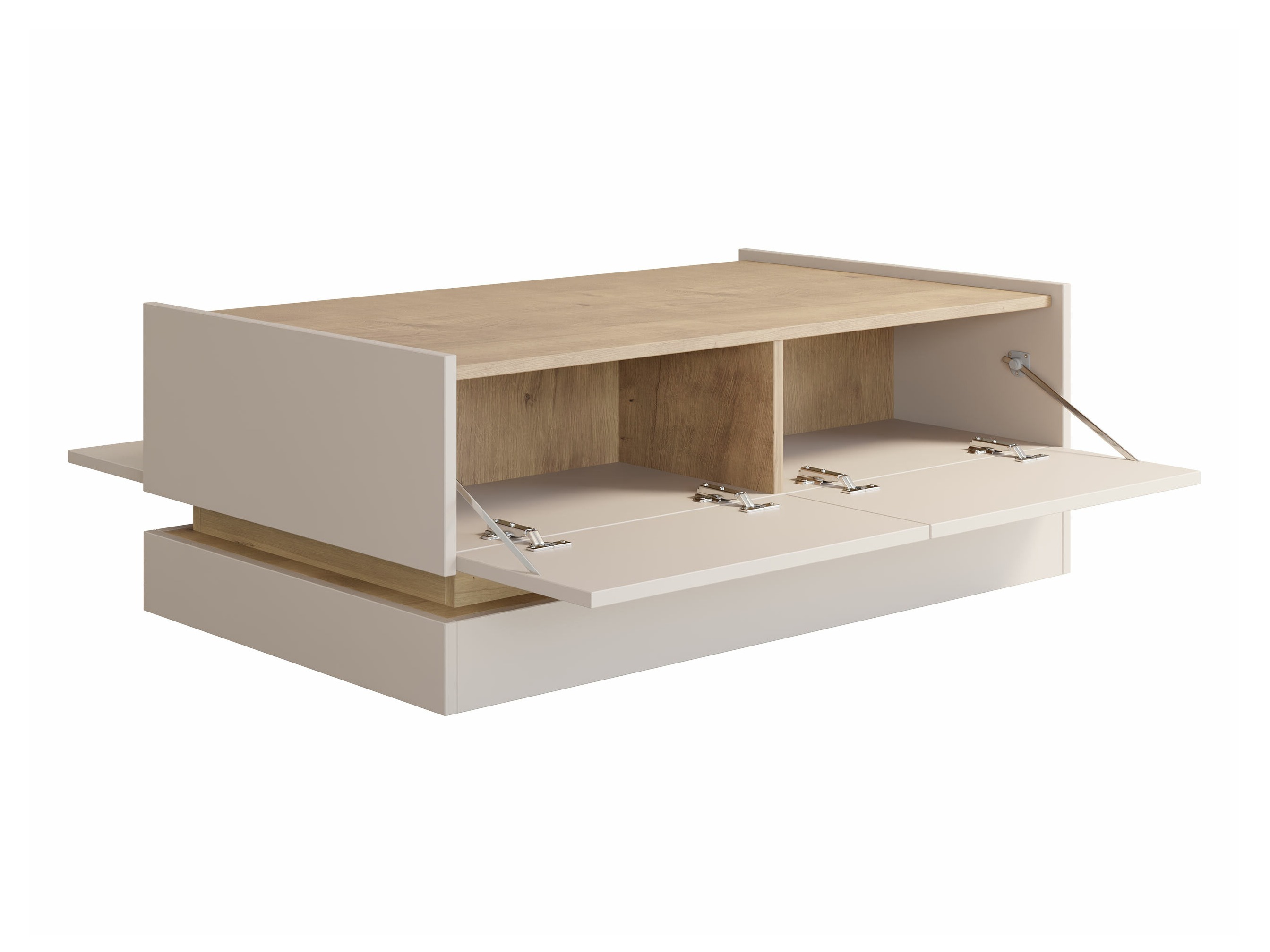 Woonkamerset Comfivo Tilia (Kasjmier + Eiken)