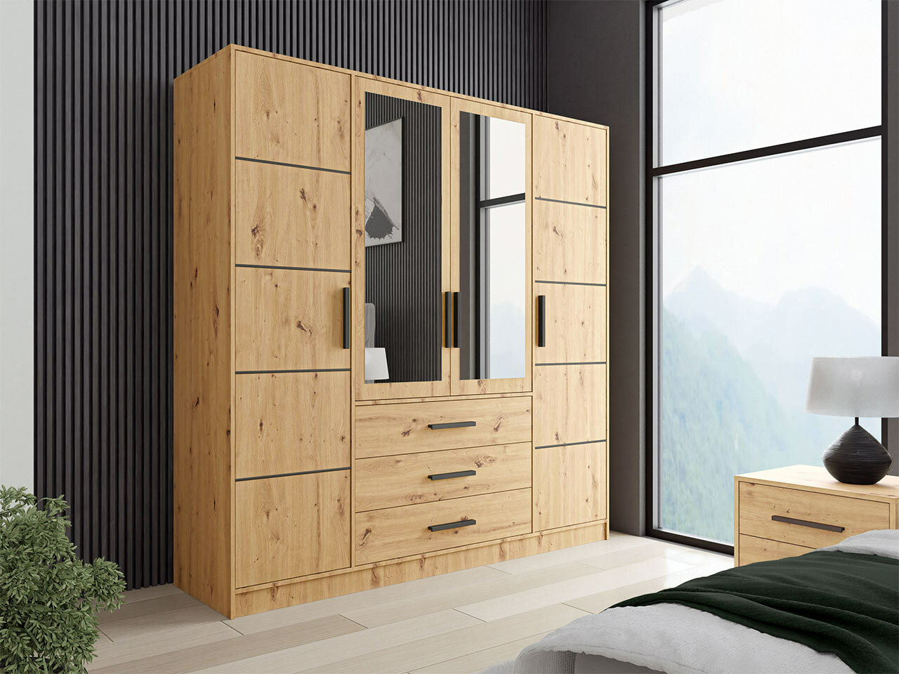 Kledingkast Lombala 104