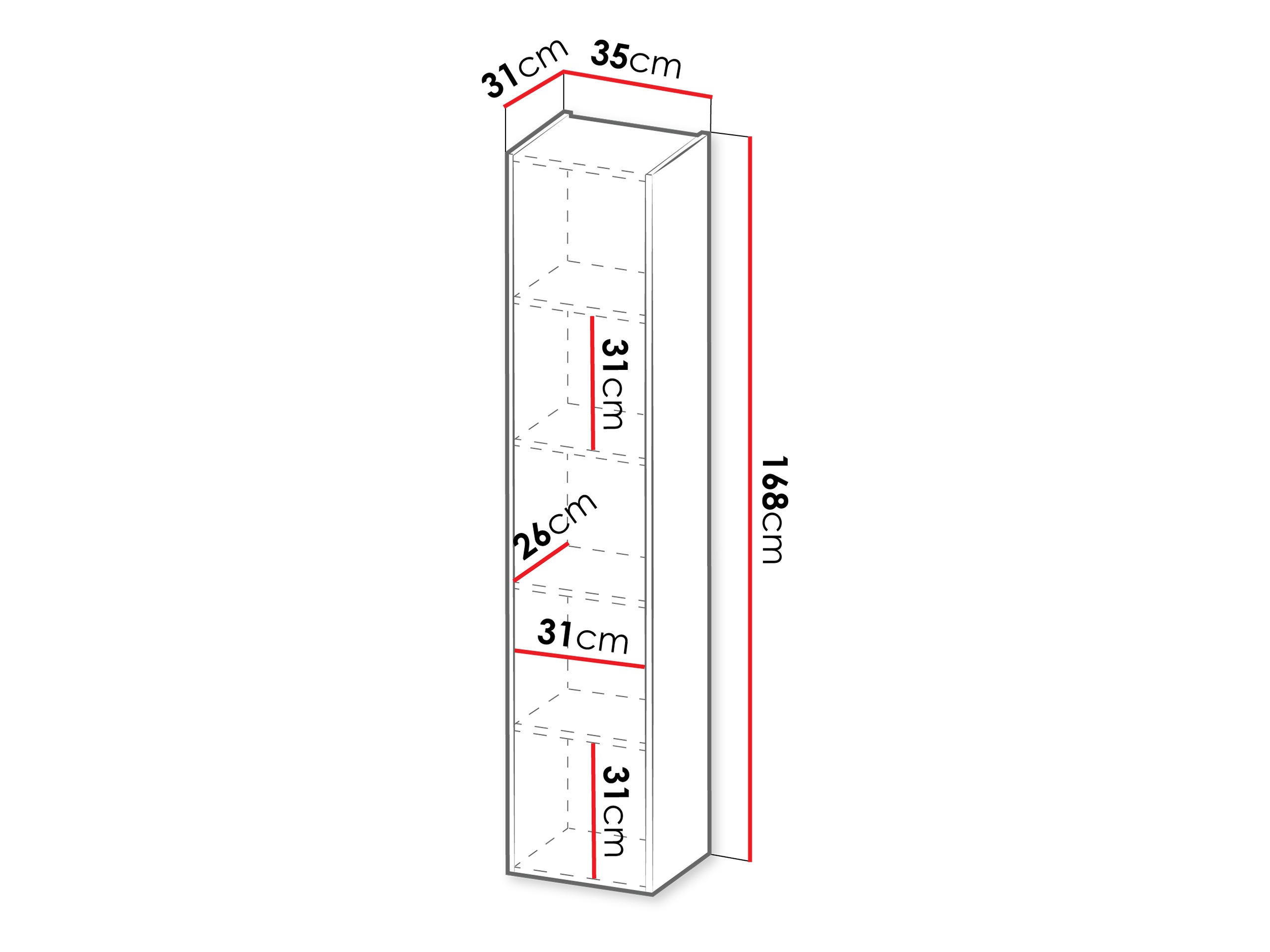Wandplank Evanovu 104