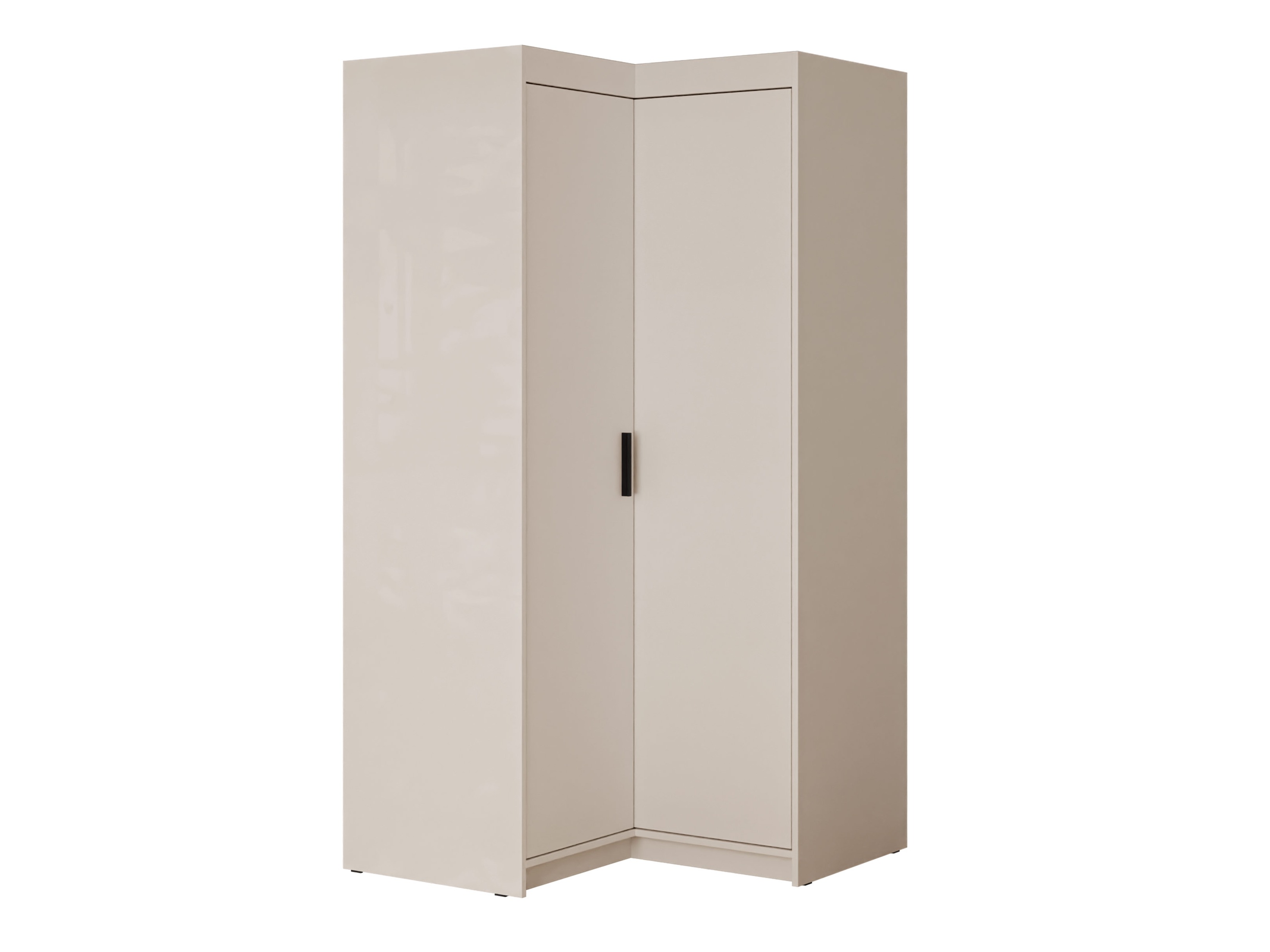 Hoekkledingkast Novduni 116 (Beige)