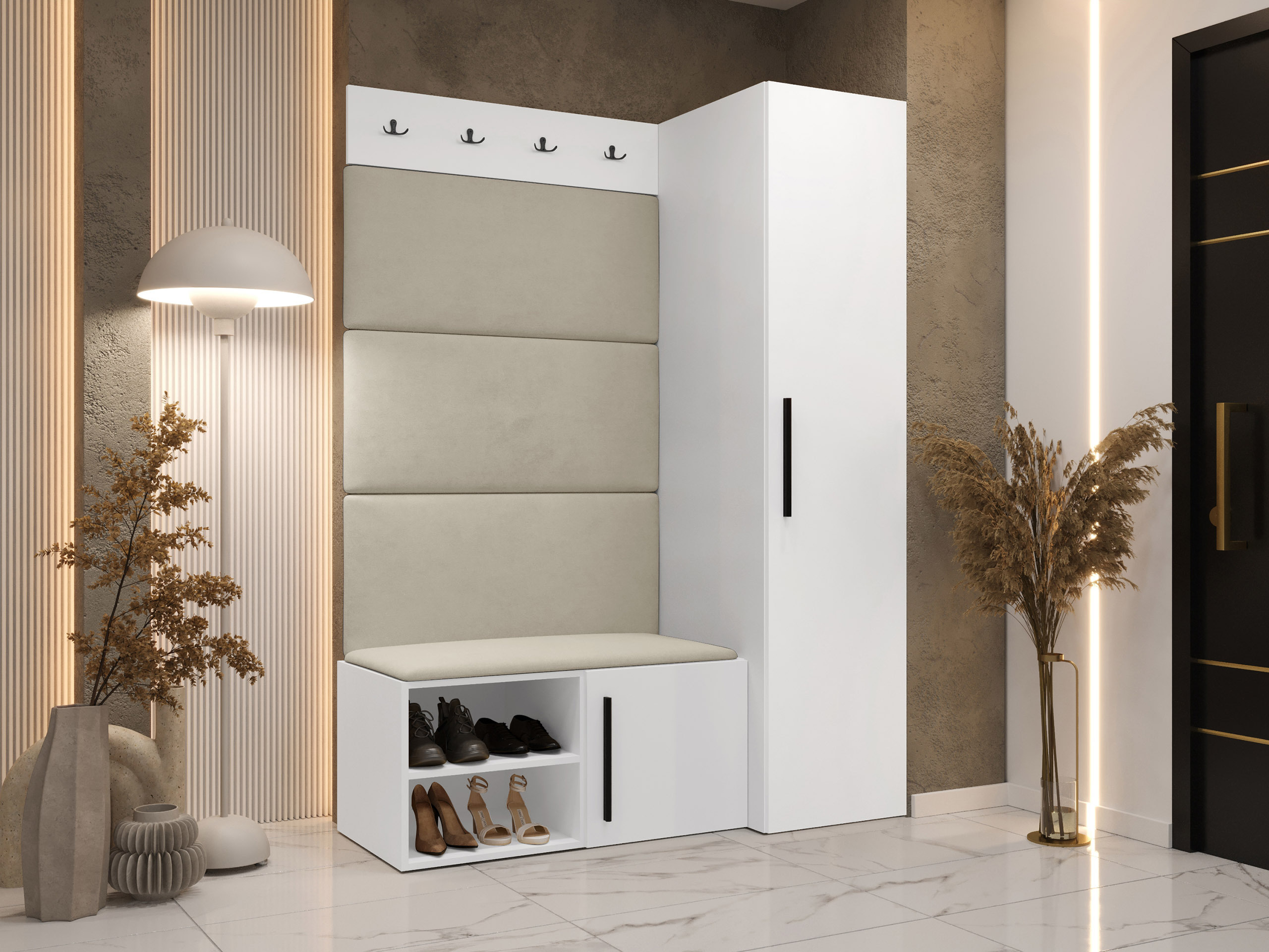 Gangmeubelset Hartford 525 (Wit)