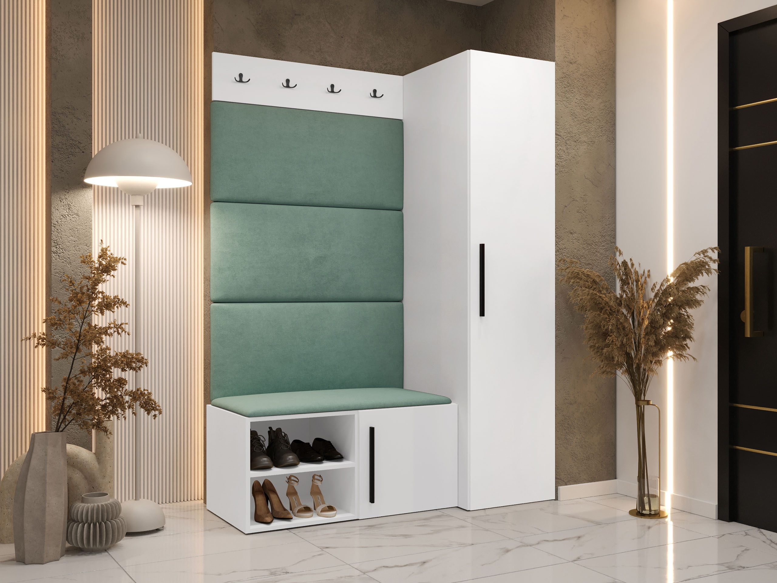 Gangmeubelset Hartford 525 (Wit)