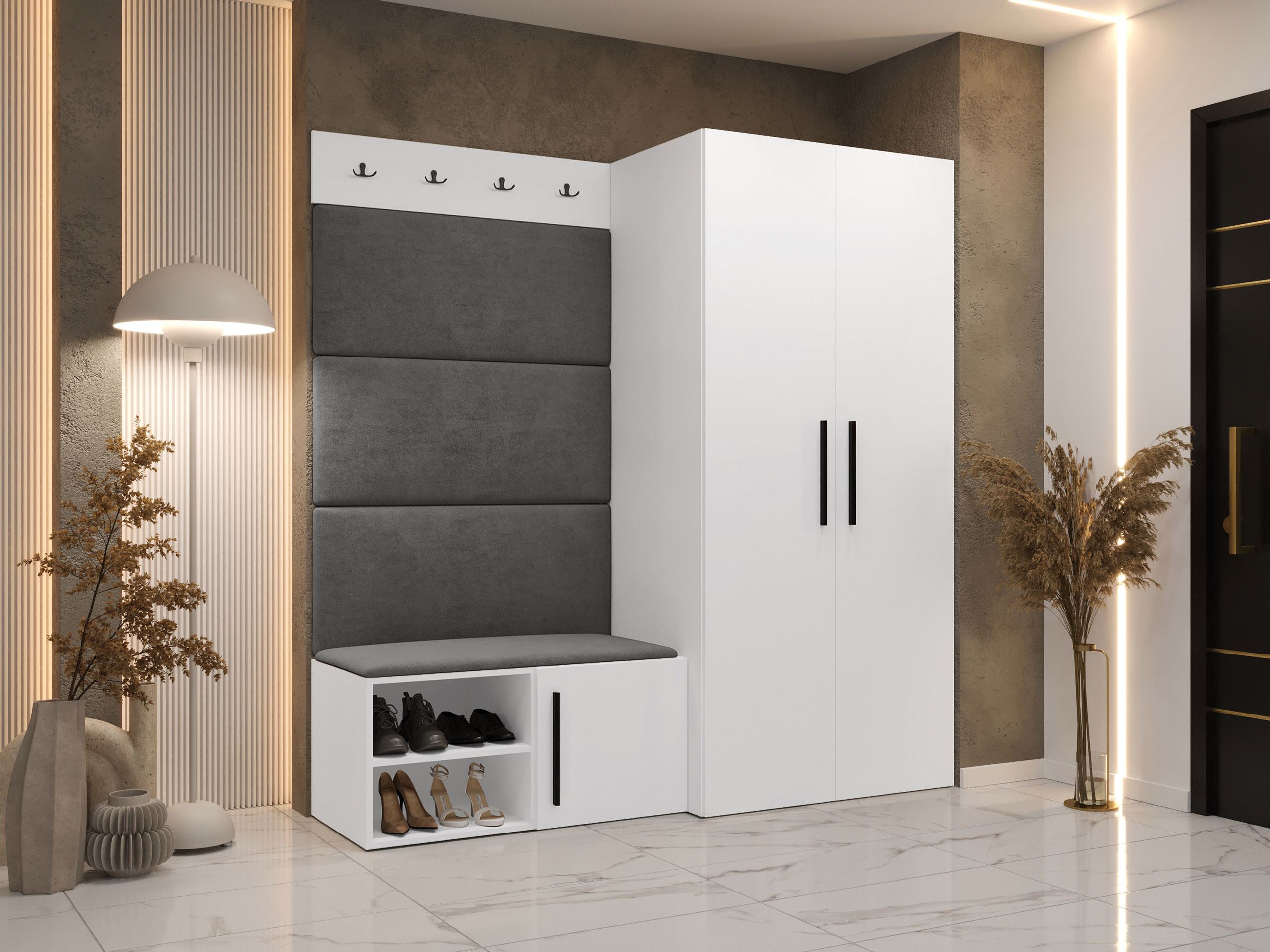 Gangmeubelset Hartford 526 (Wit)