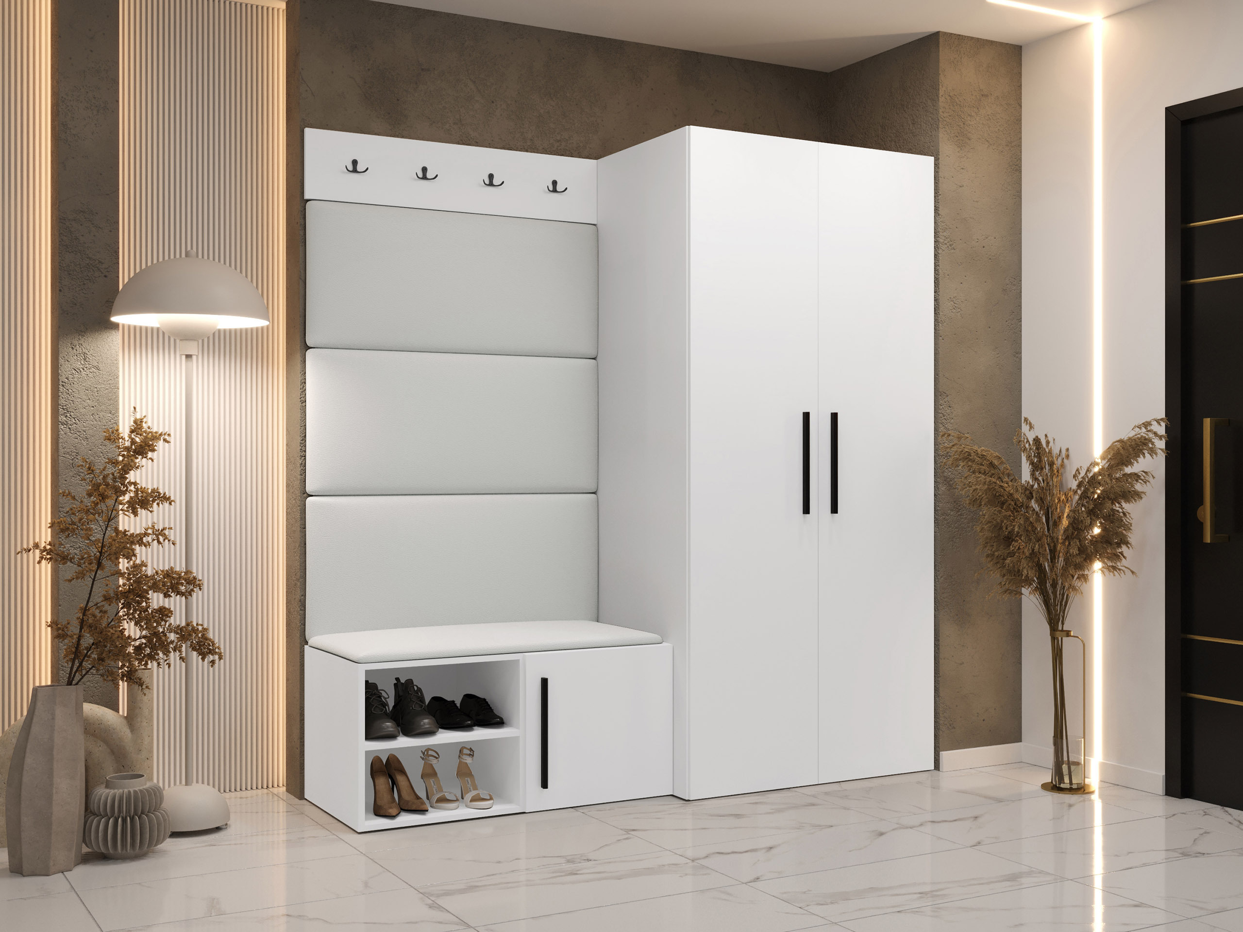 Gangmeubelset Hartford 526 (Wit)