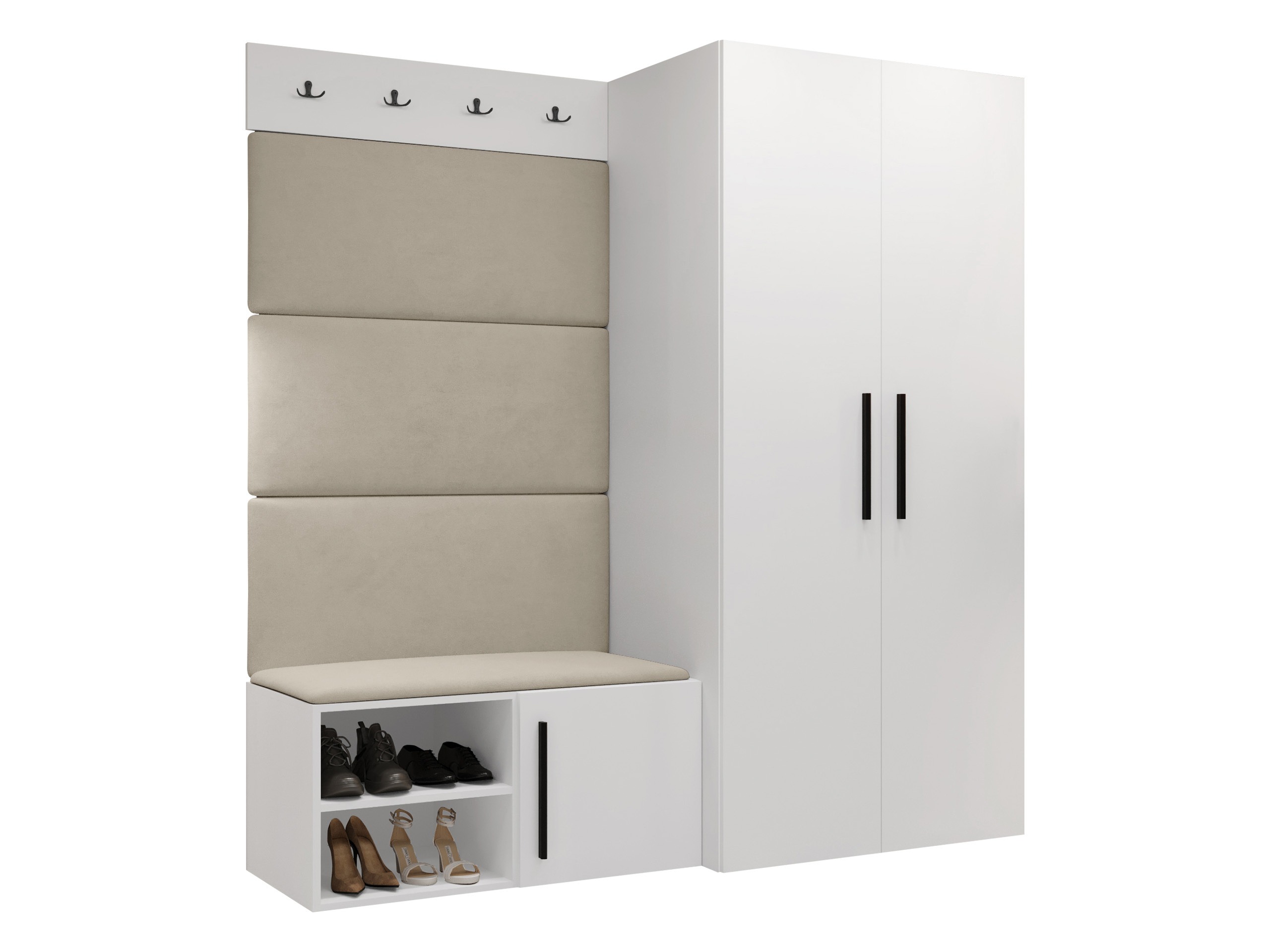 Gangmeubelset Nitos I (Wit)