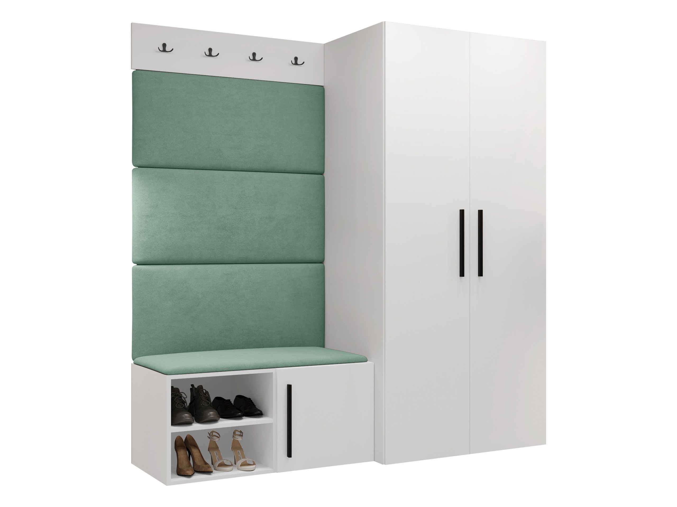 Gangmeubelset Nitos I (Wit)