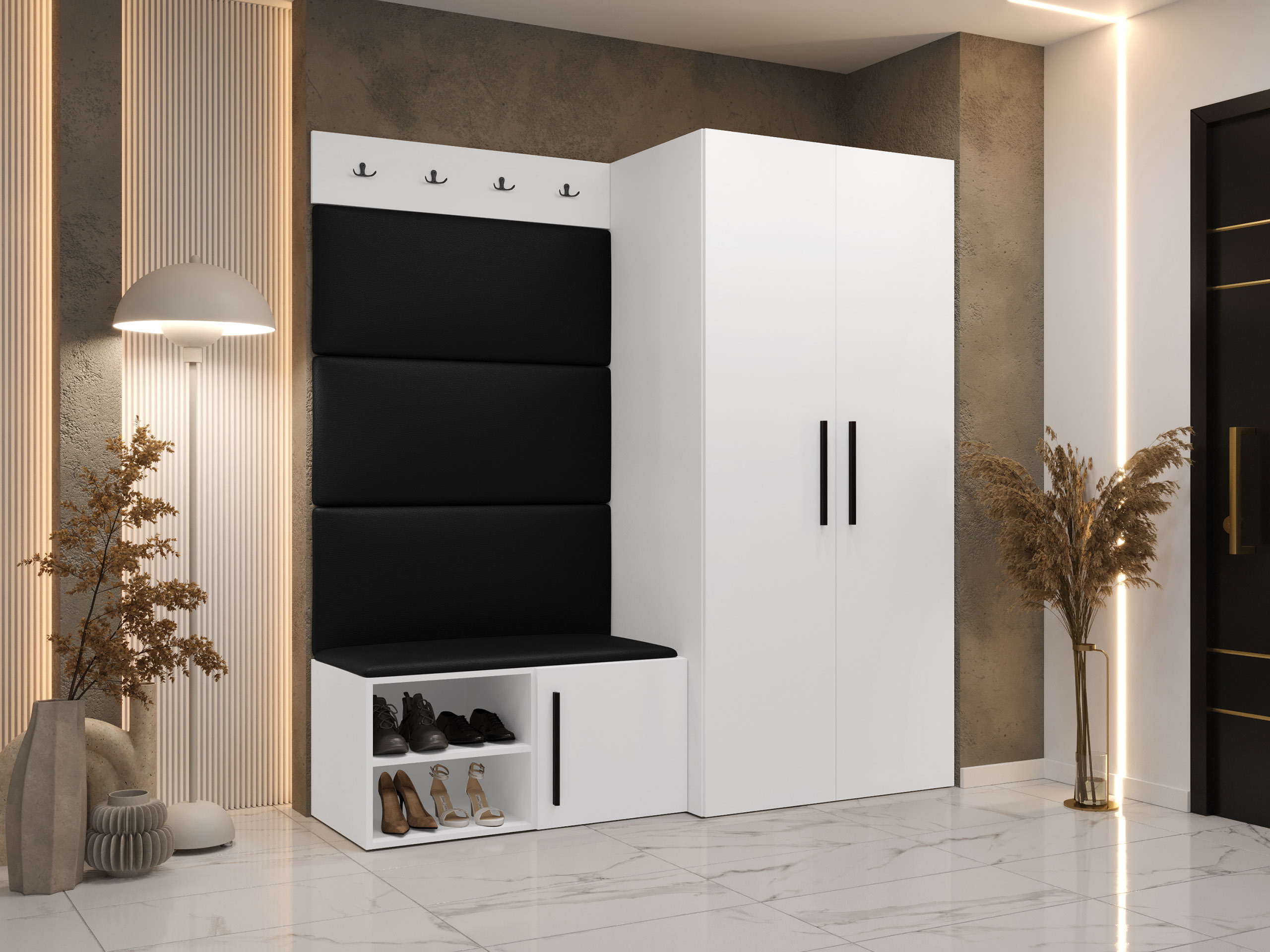 Gangmeubelset Nitos I (Wit)