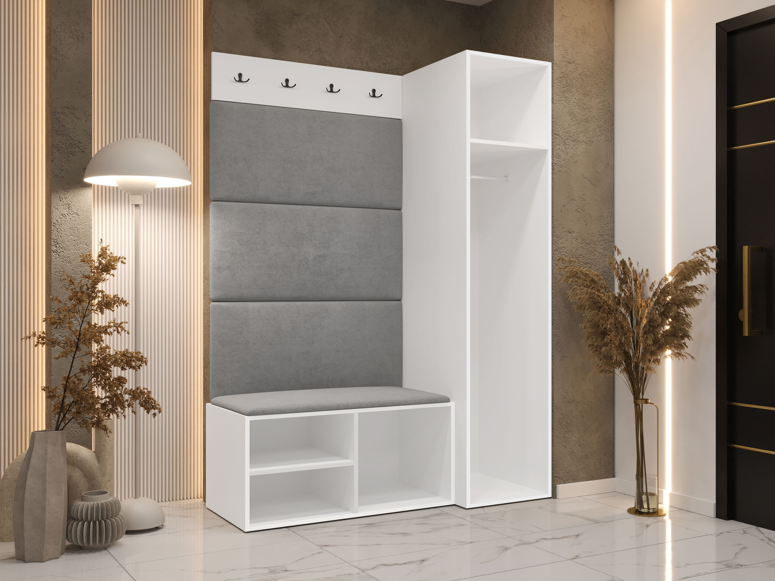 Gangmeubelset Nitos II (Wit)