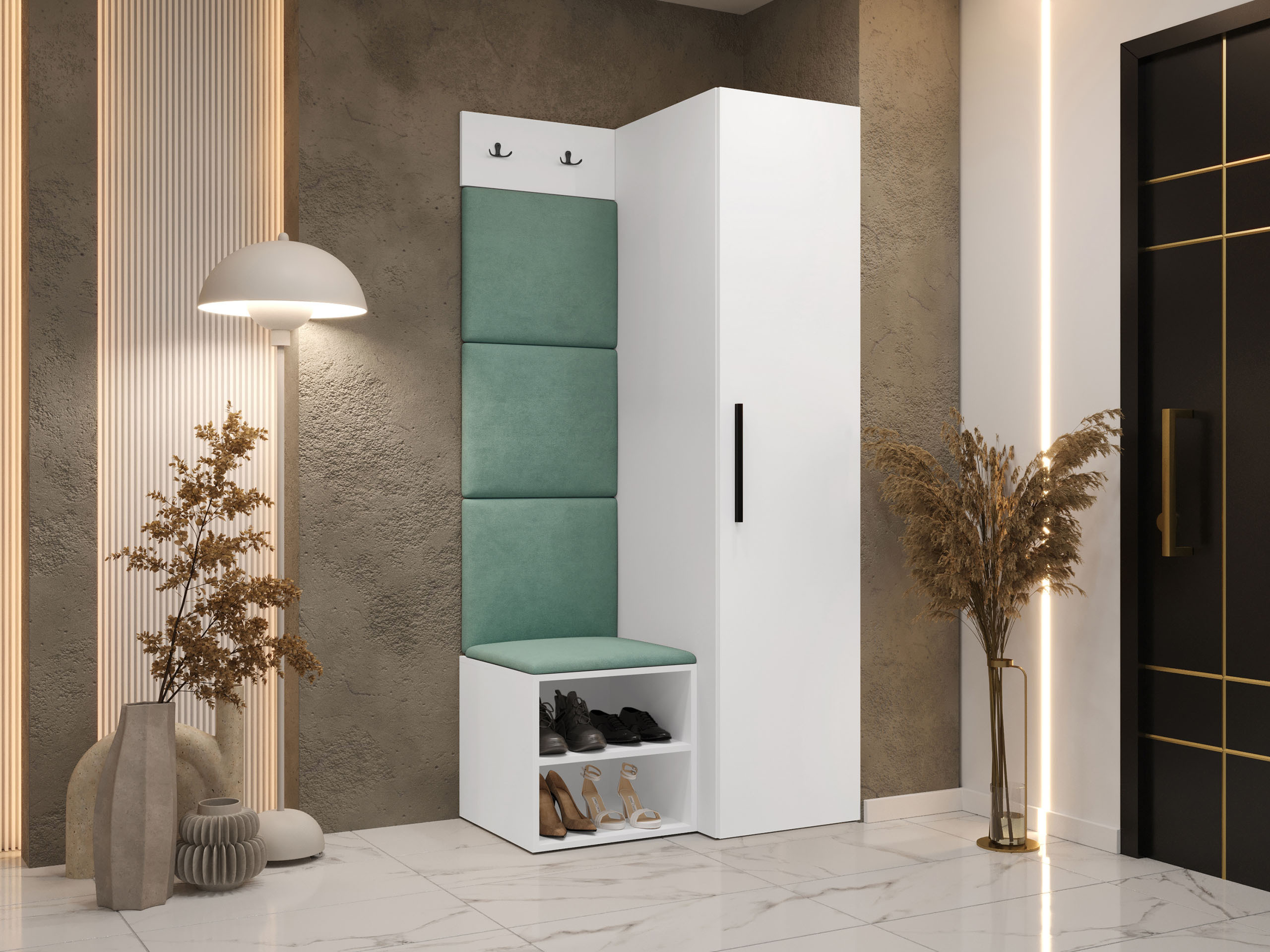 Gangmeubelset Nitos III (Wit)