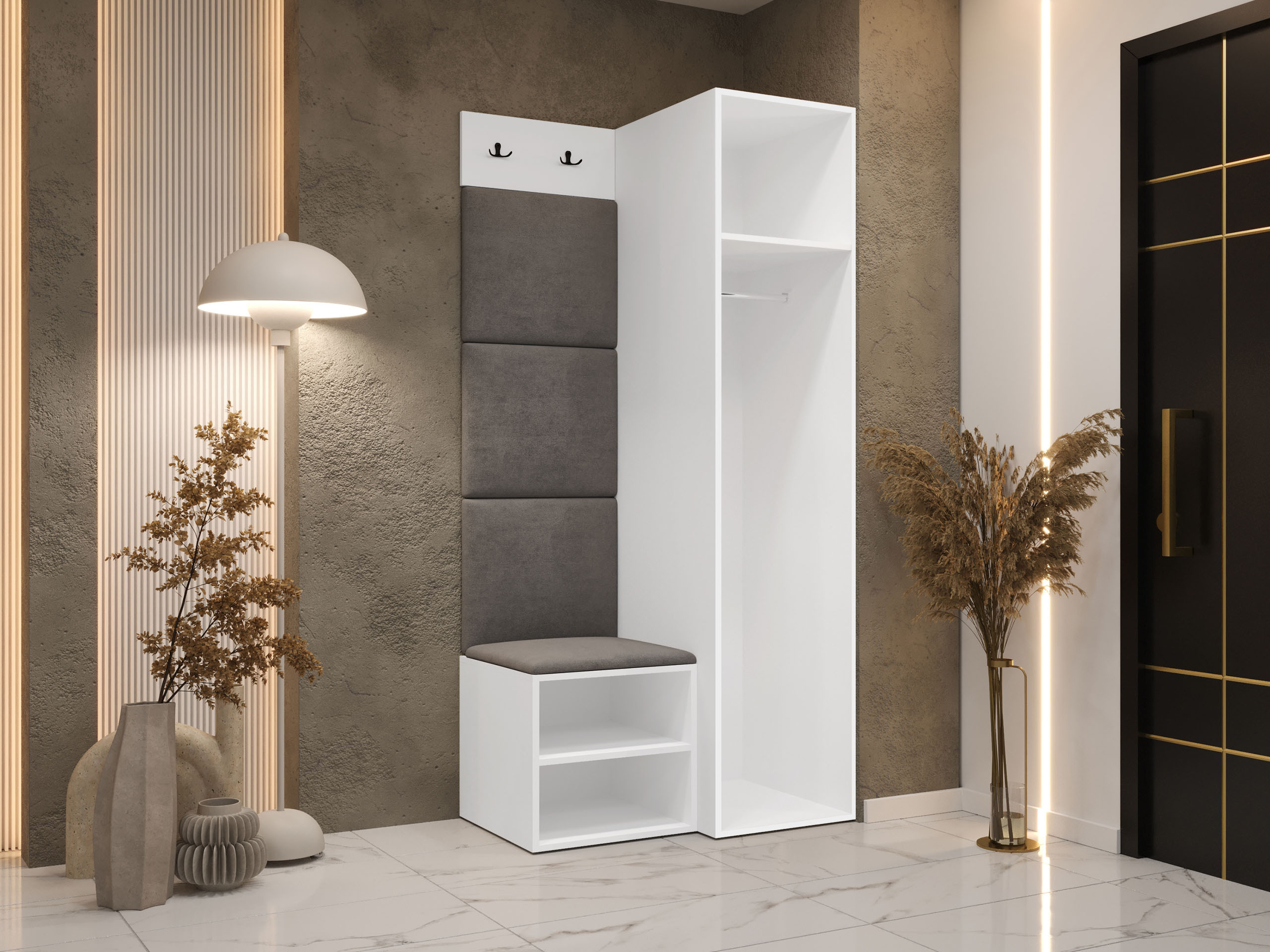 Gangmeubelset Nitos III (Wit)