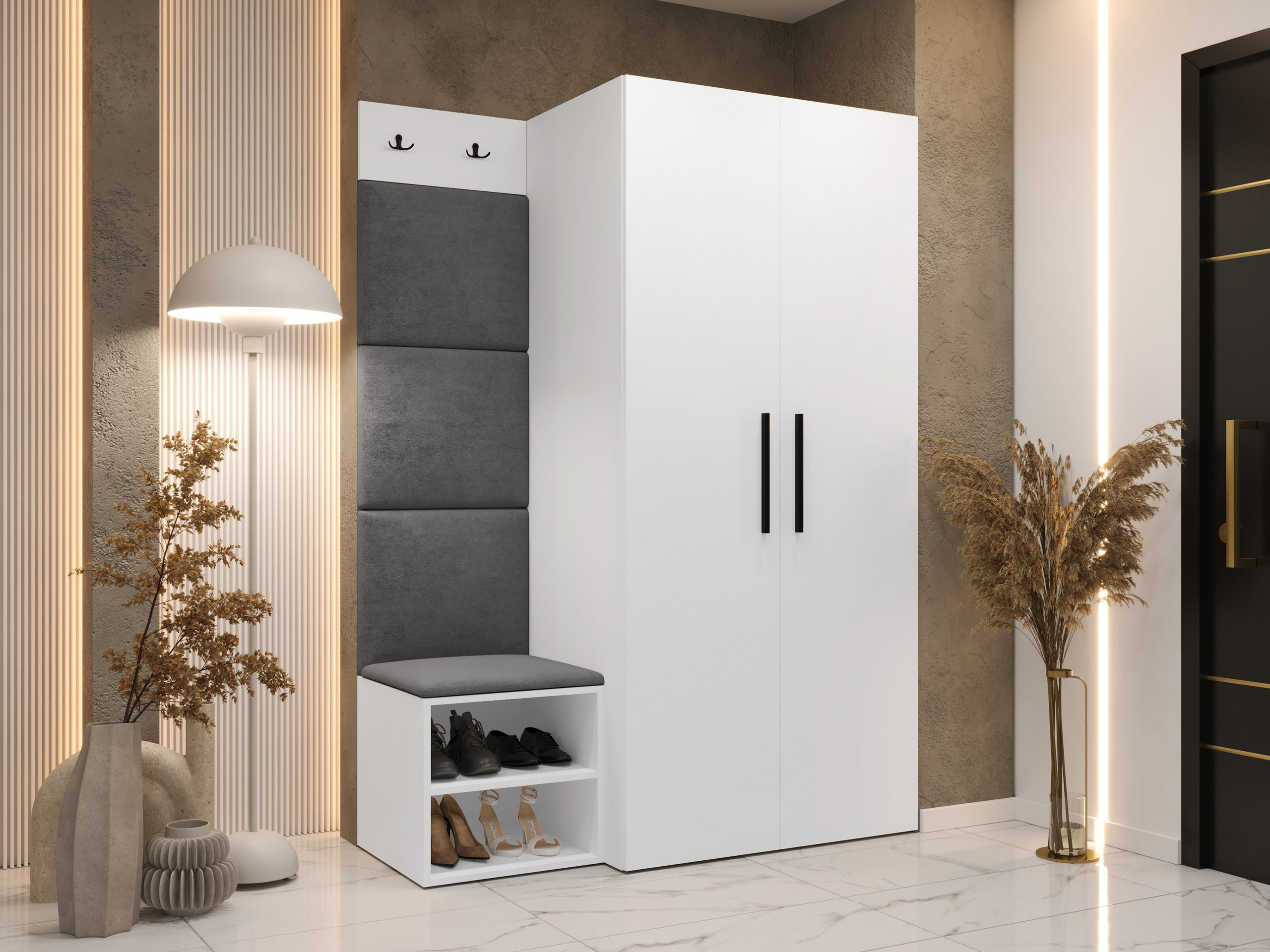 Gangmeubelset Hartford 523 (Wit)