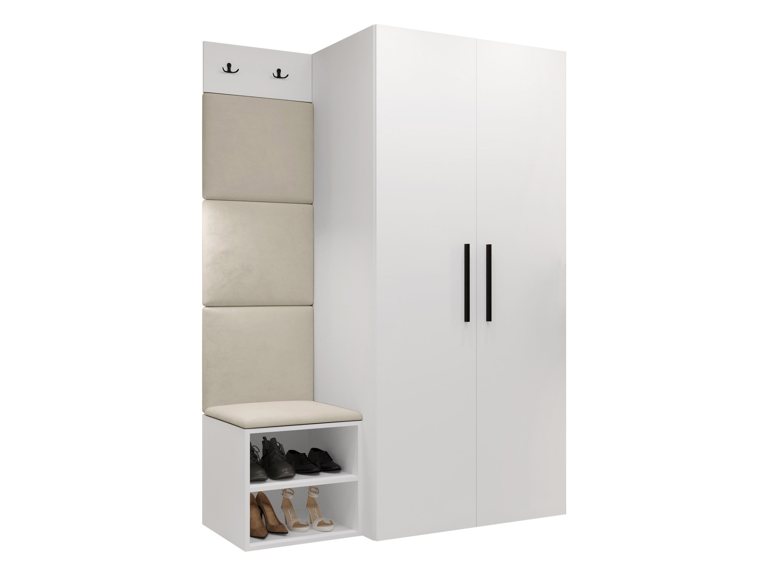 Gangmeubelset Nitos IV (Wit)