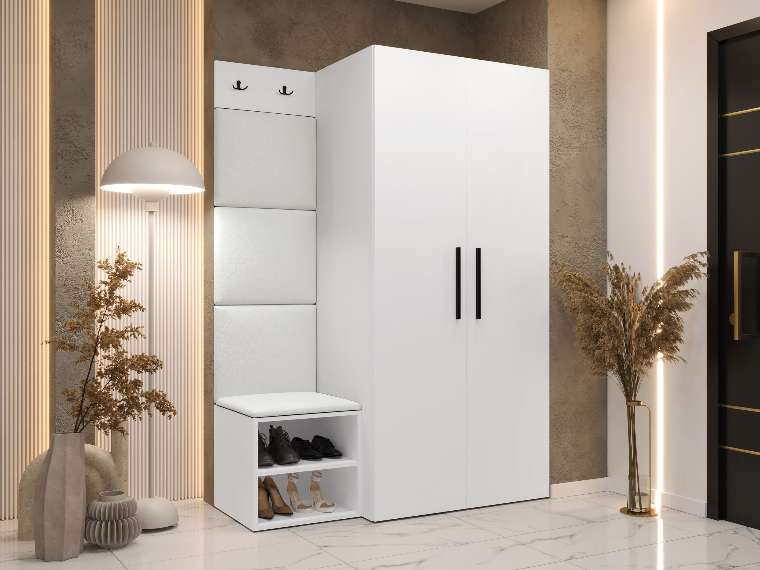 Gangmeubelset Nitos IV (Wit)