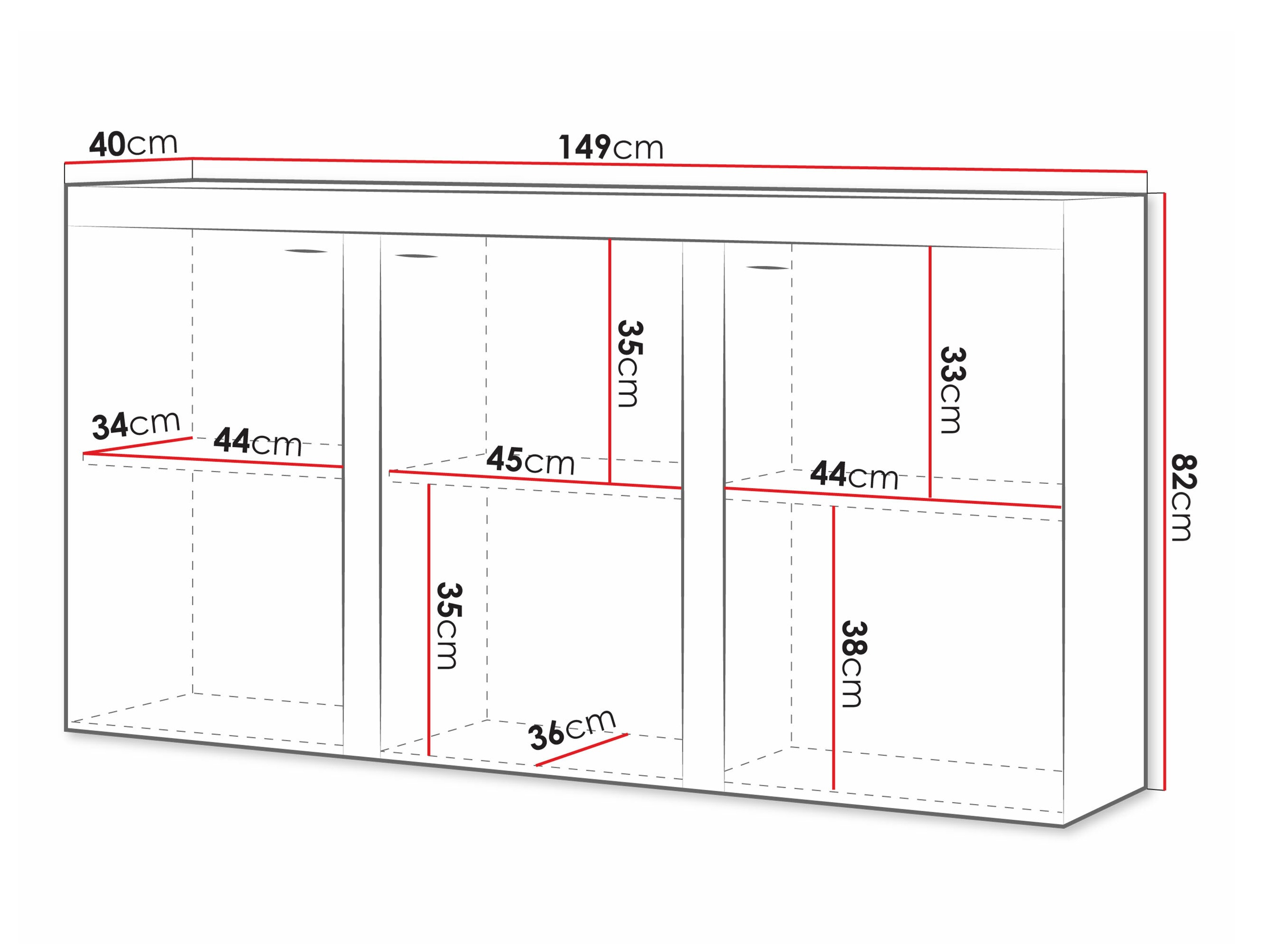 Dressoir Univio I (Wit)