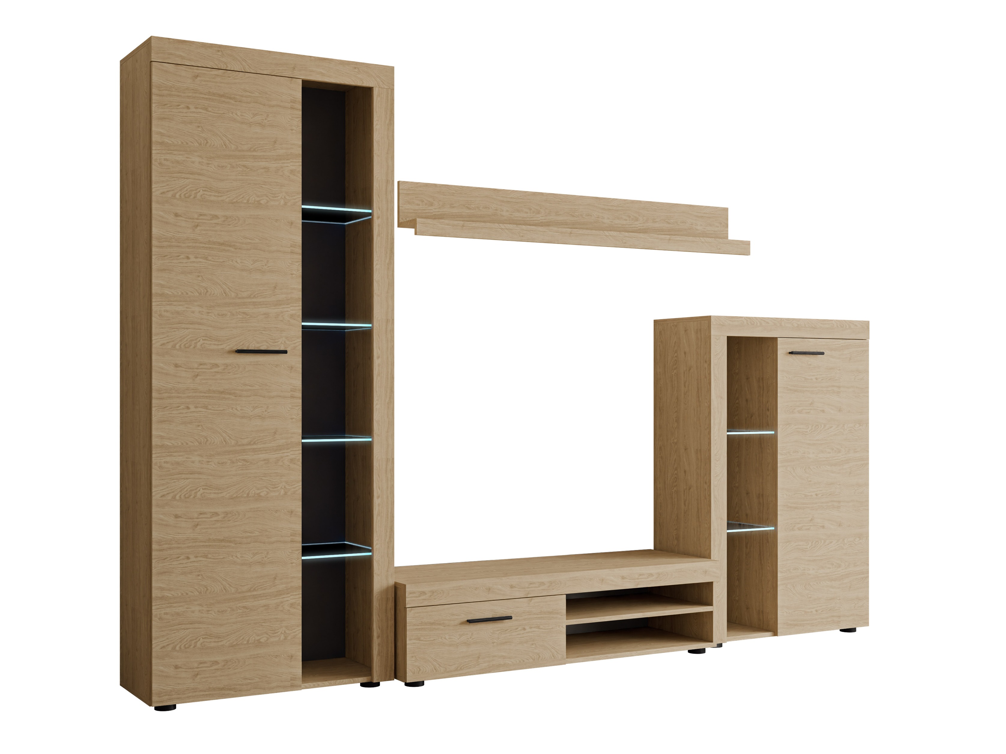 Woonkamerset Tucson 103 (Eiken)