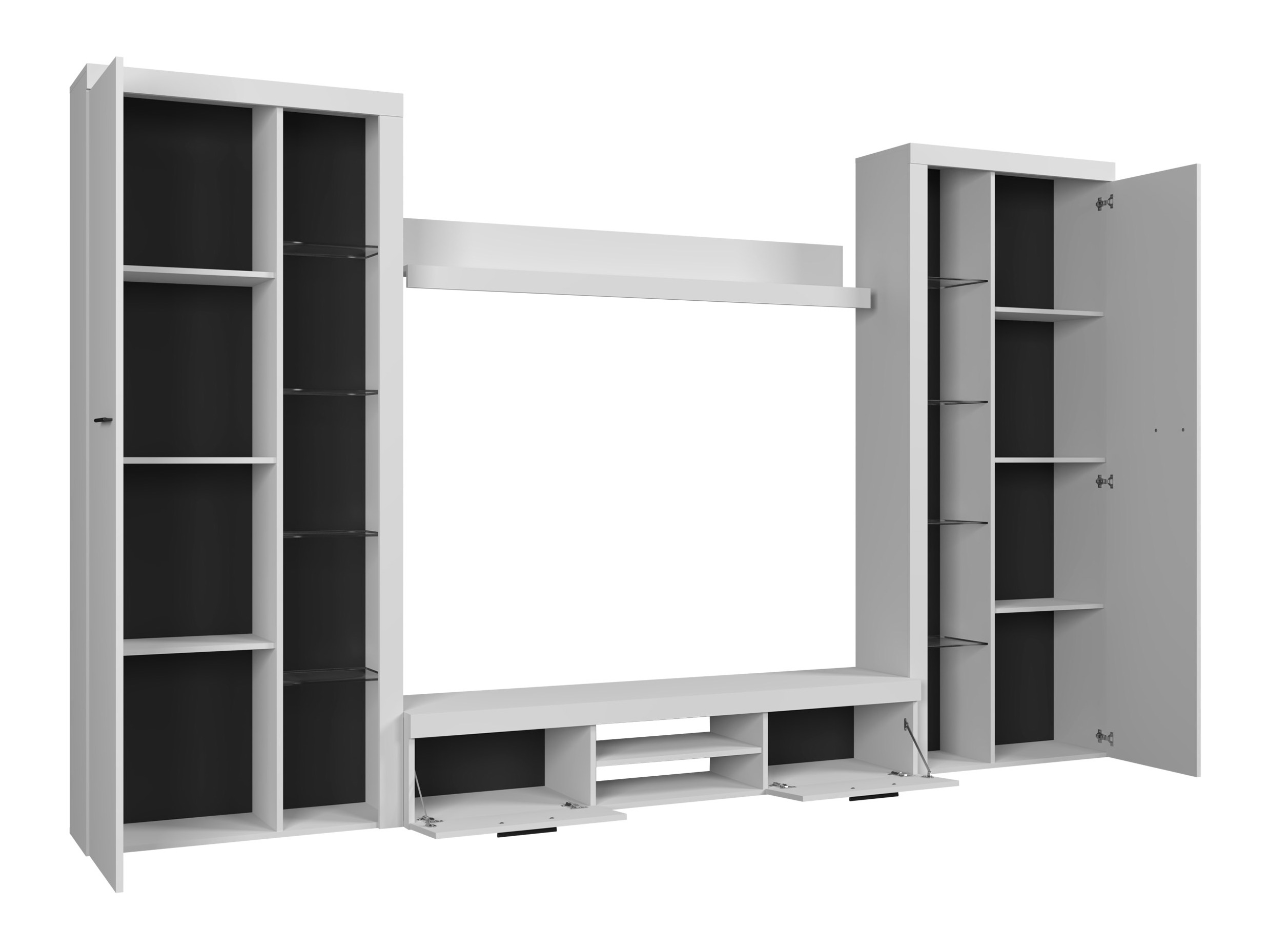 Woonkamerset Univio II (Wit)