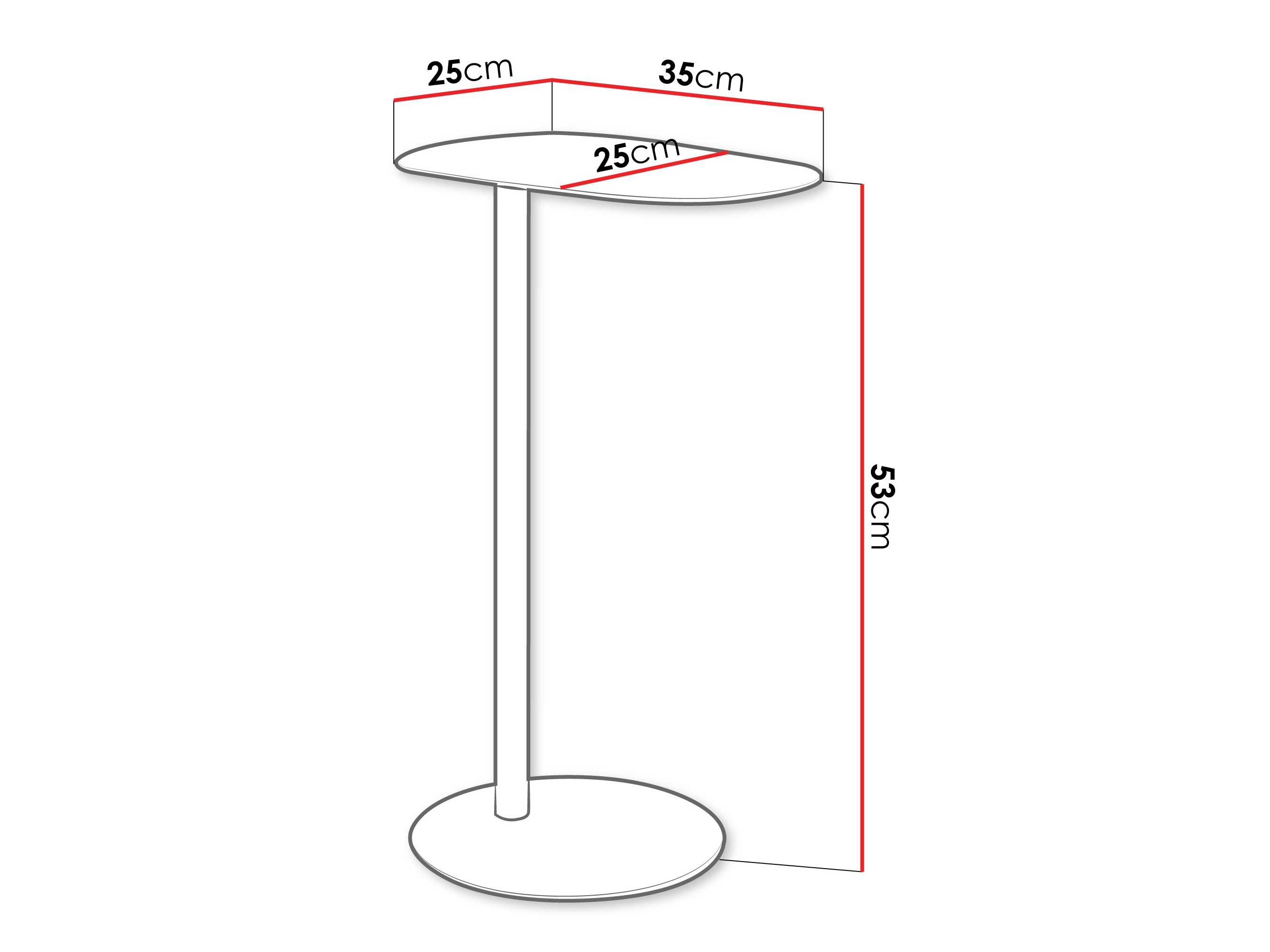 Bijzettafel Richardson 136 (Wit)