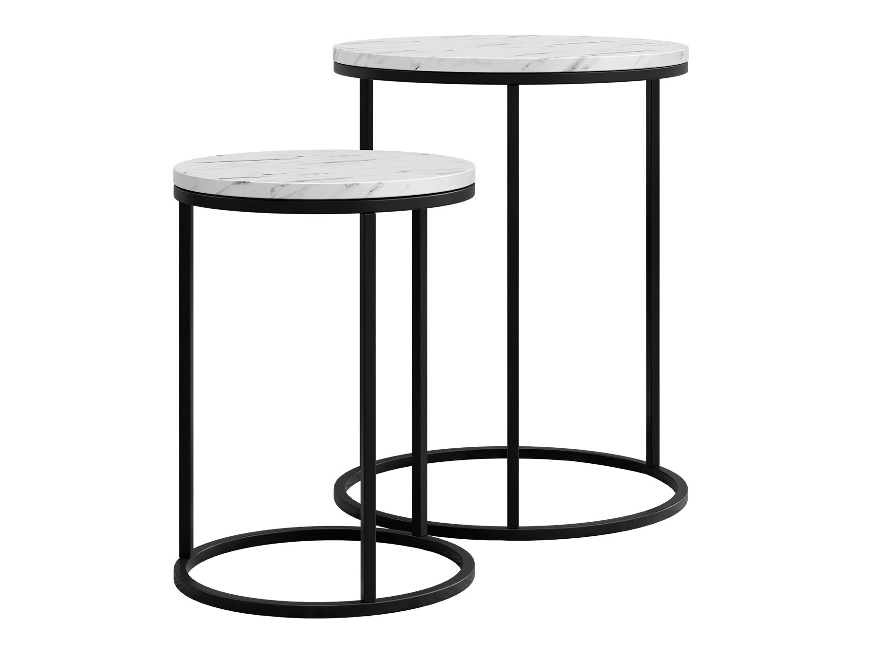 Bijzettafels set Iter (Wit)