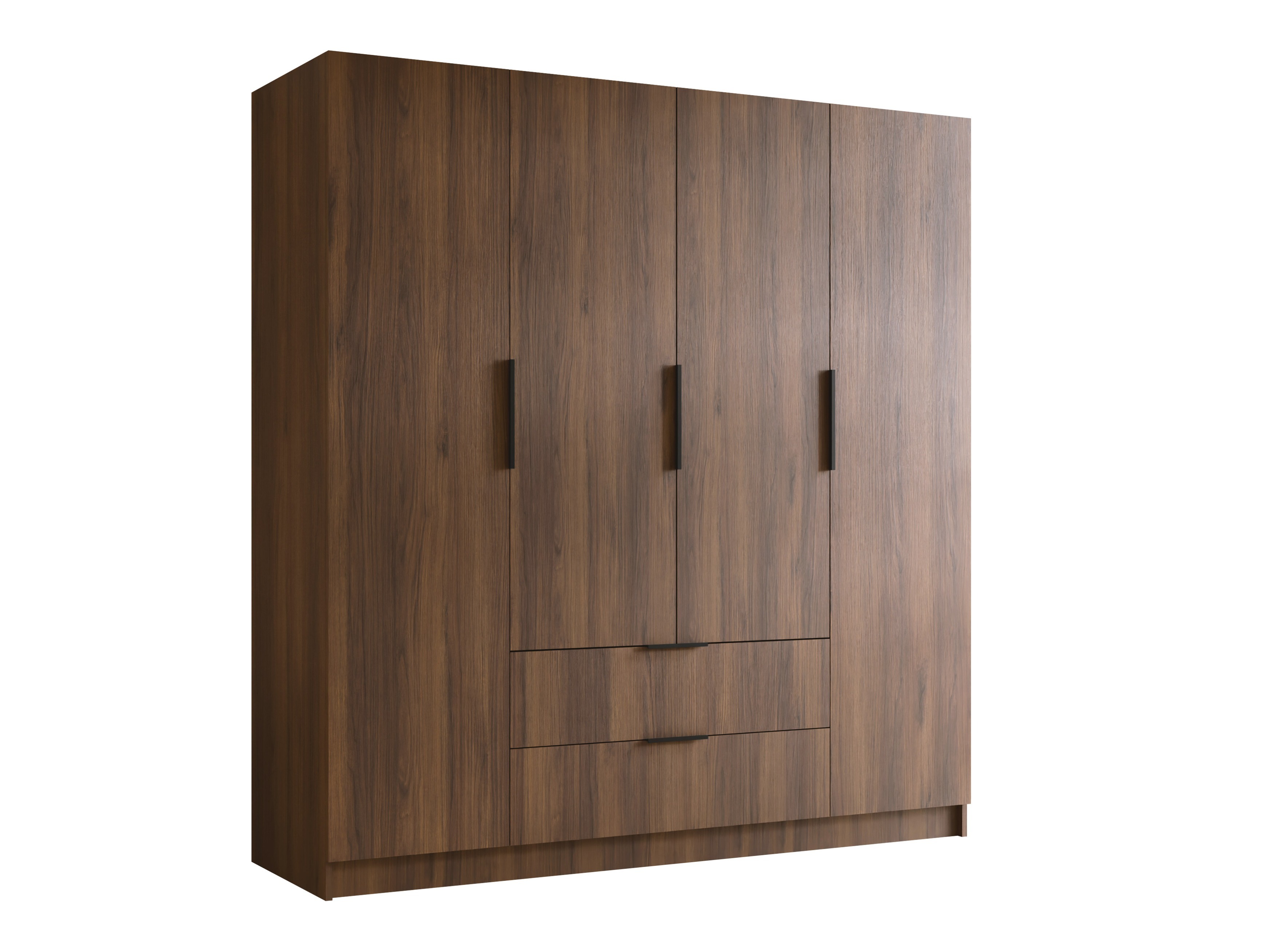 Kledingkast Closico Cadron I (Notenhout)
