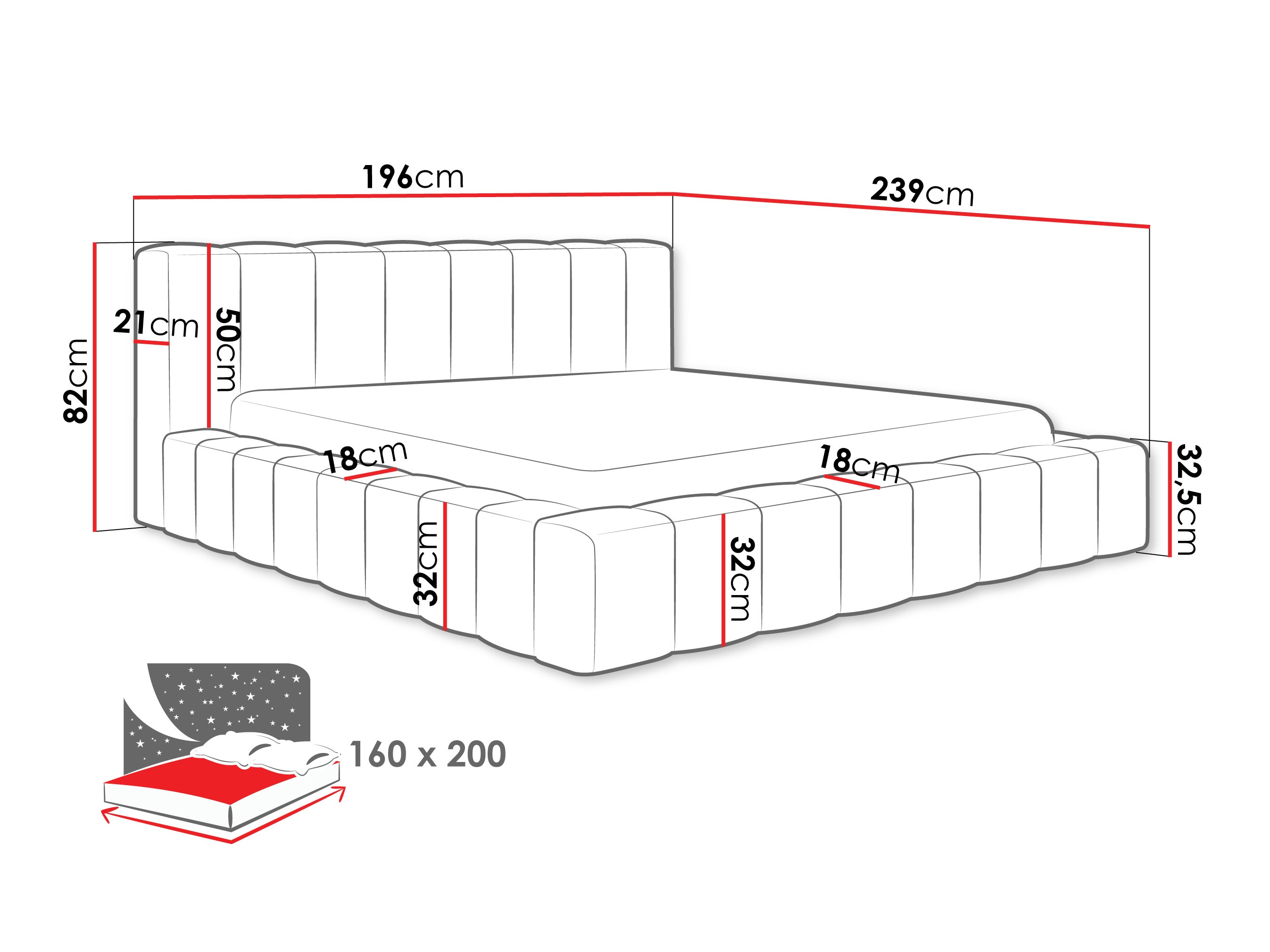 Bed Hesperia 125 (Kronos 29)
