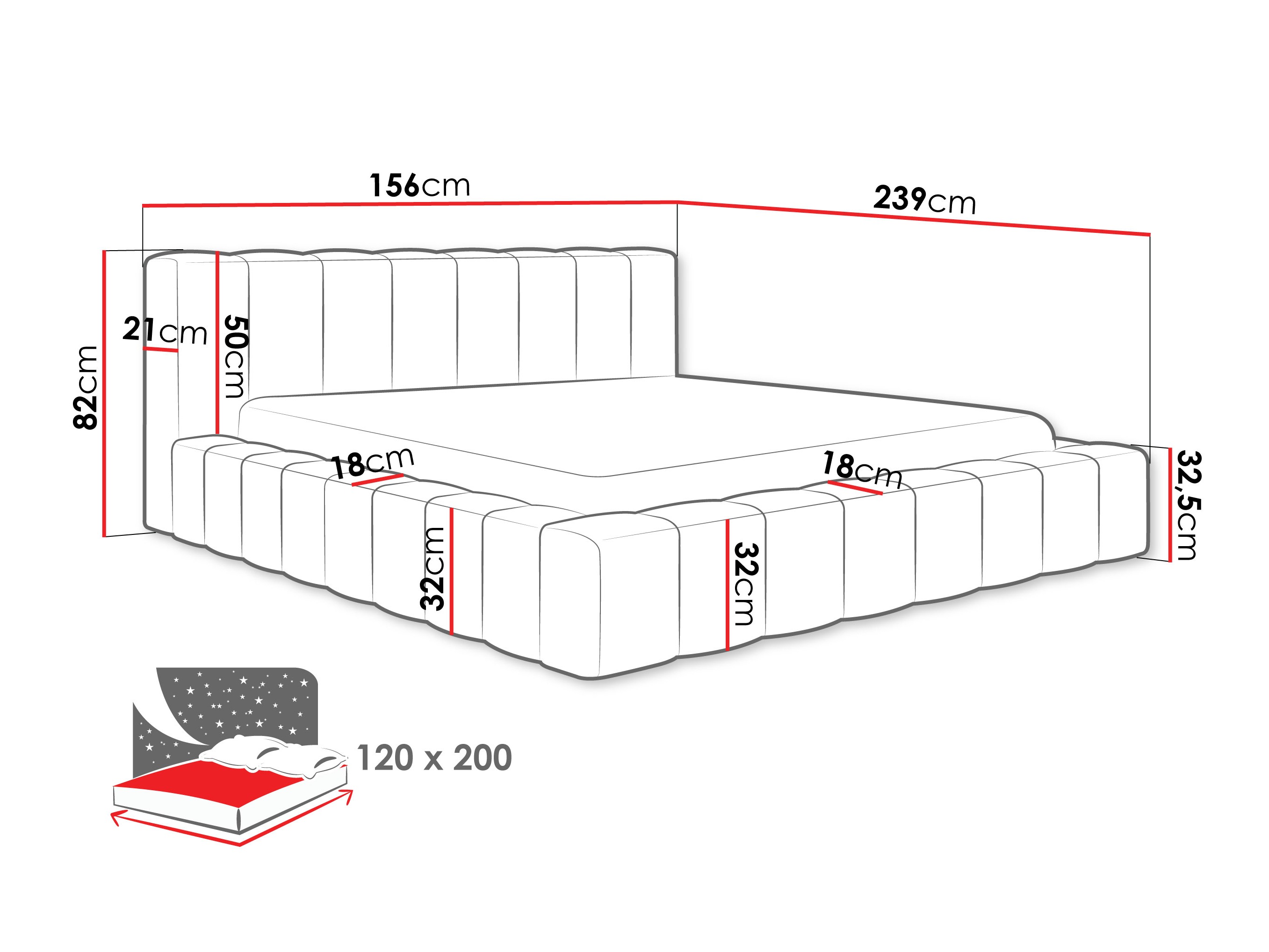 Bed Hesperia 125 (Paros 02)