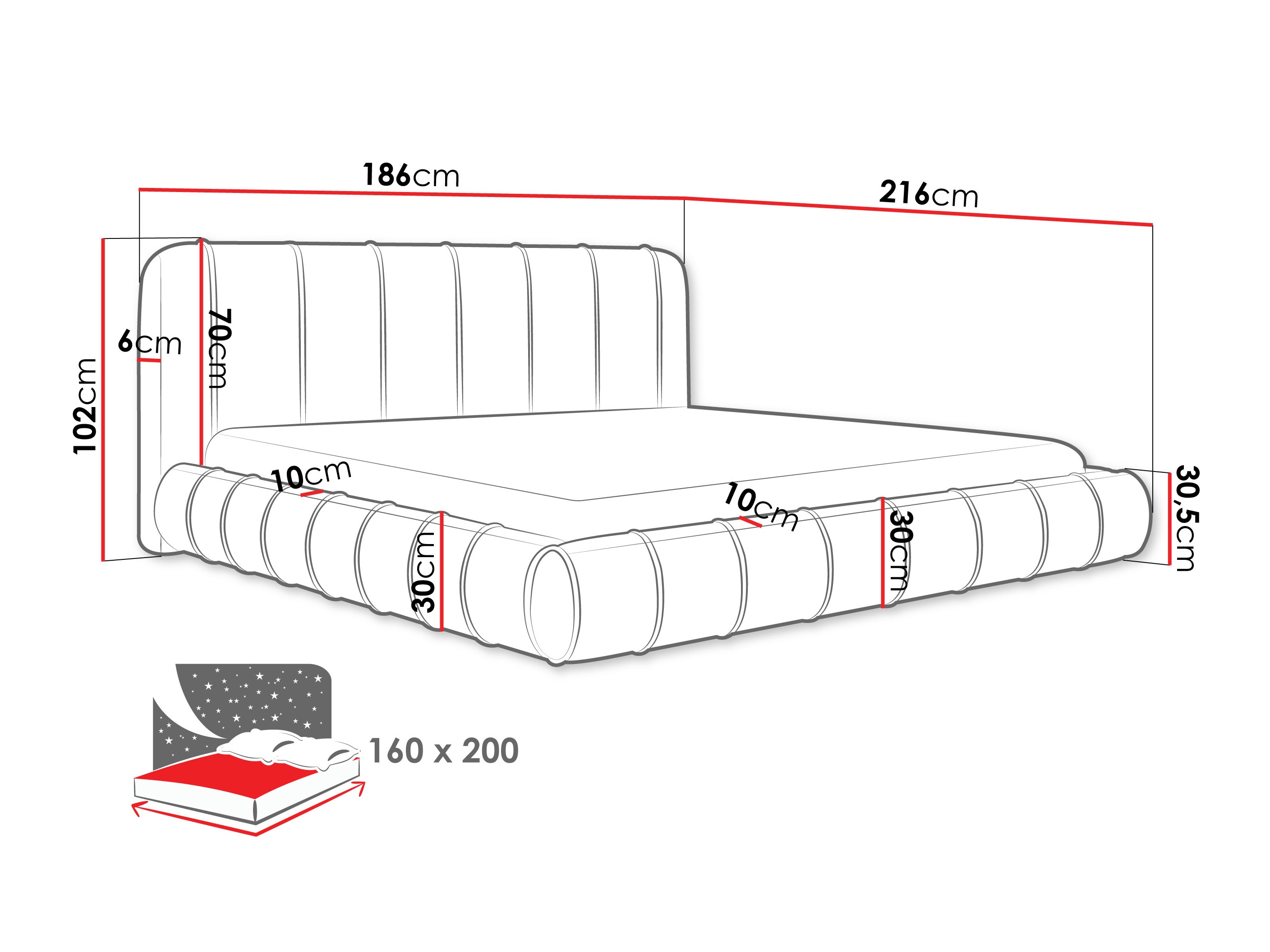 Bed Hesperia 127 (Paros 02)