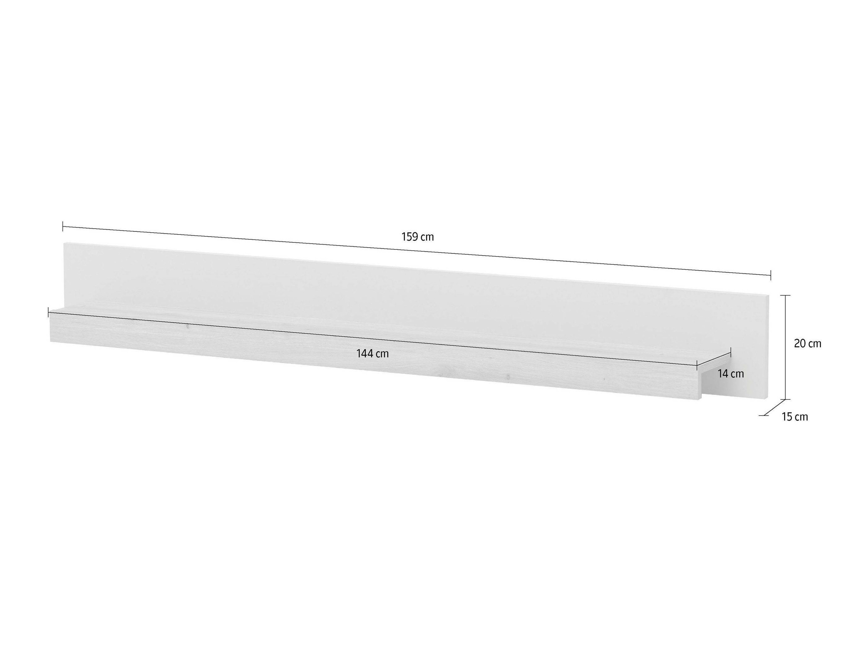 Wandplank Ferciro 102