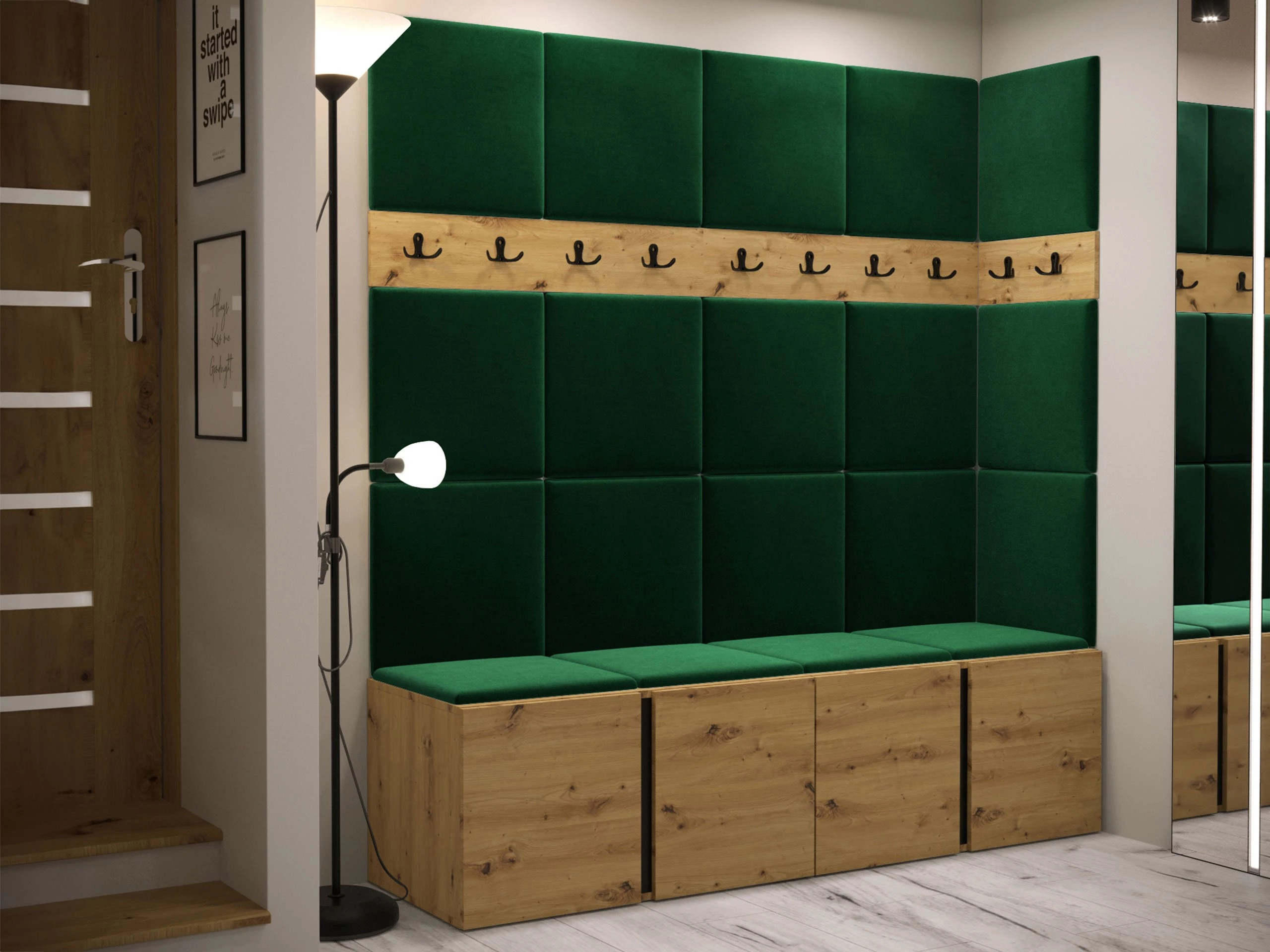 Gangmeubelset Pinis II (Artisan eiken)