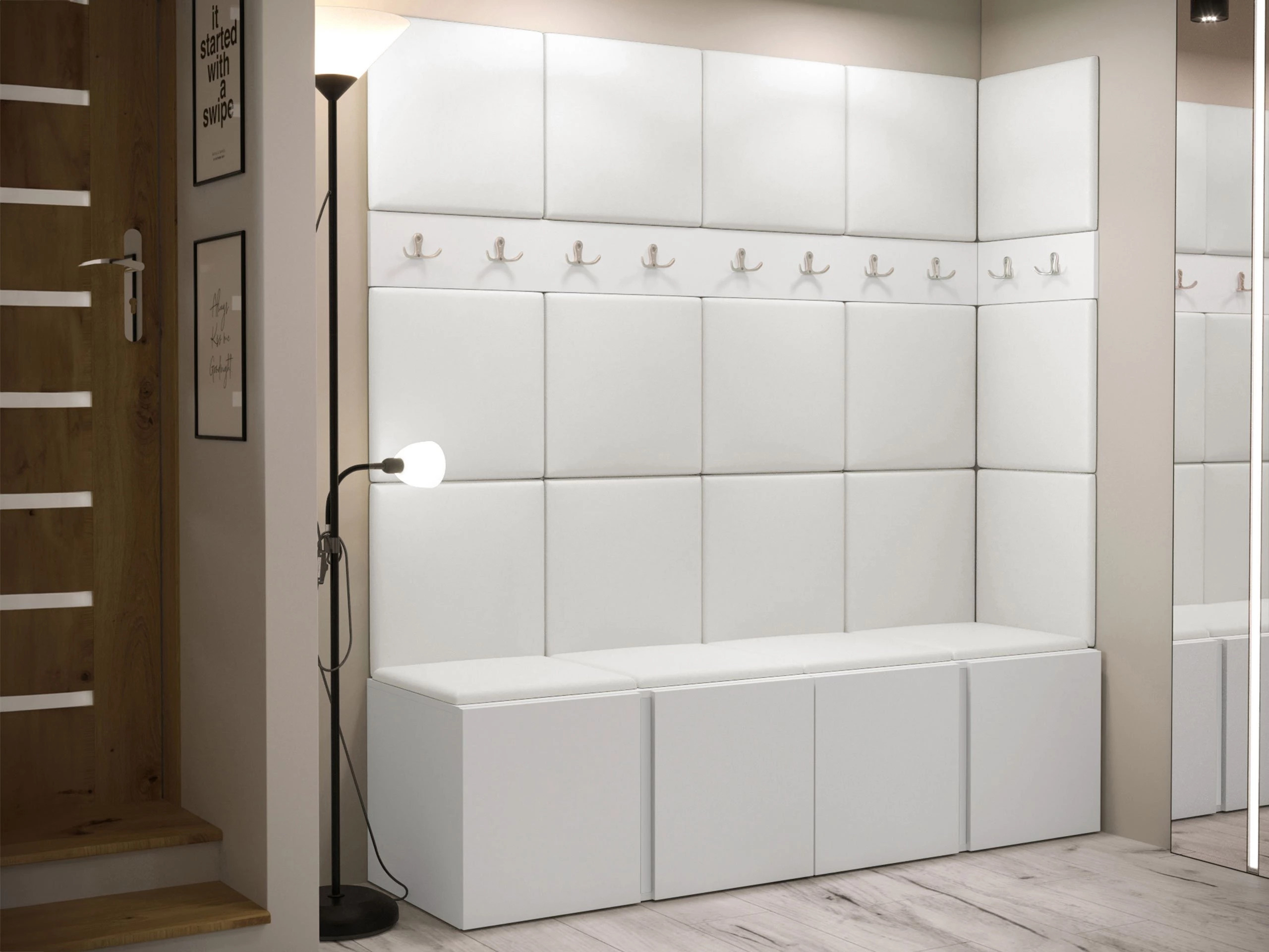 Gangmeubelset Pinis II (Wit)