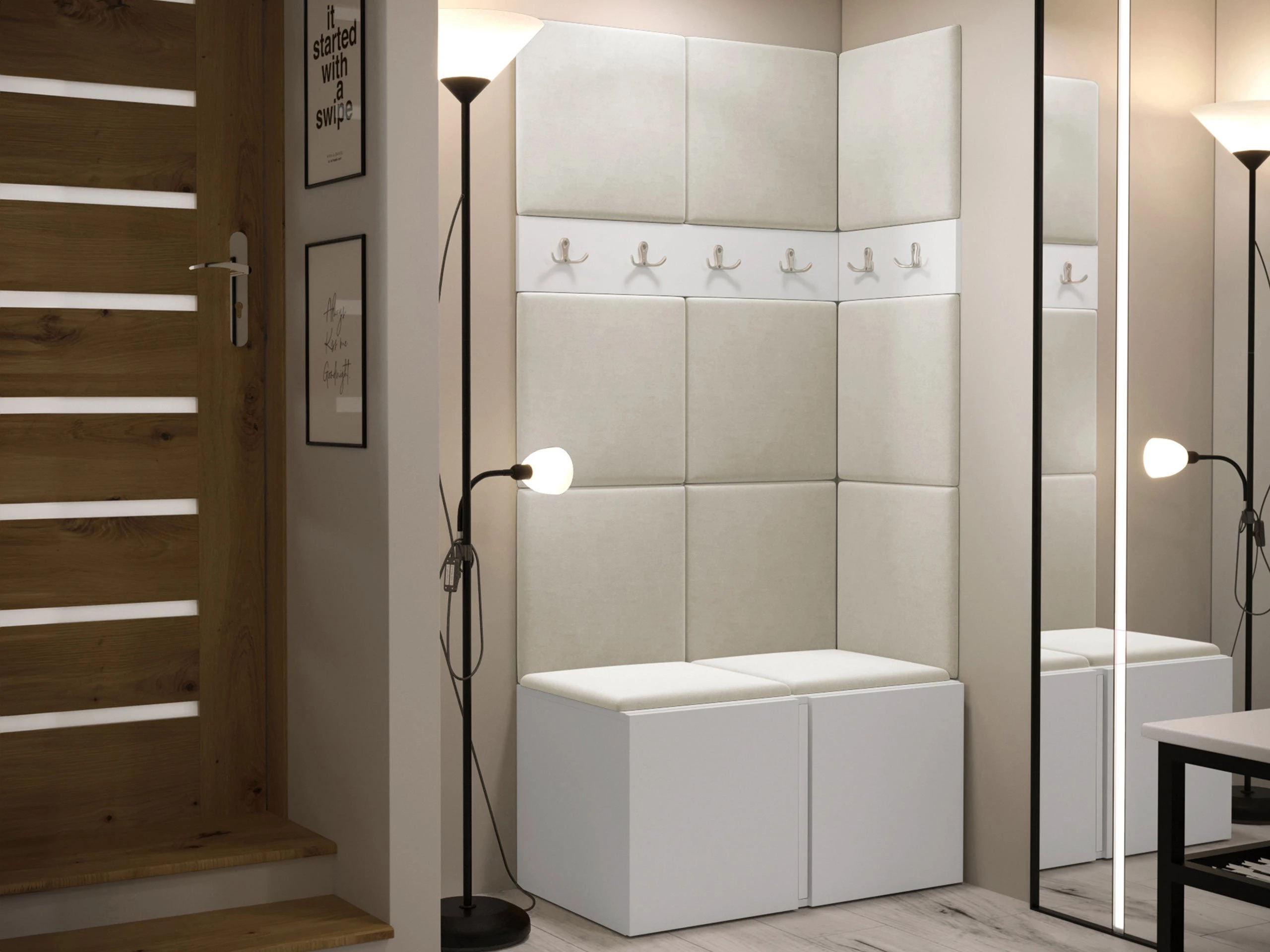 Gangmeubelset Pinis I (Wit)