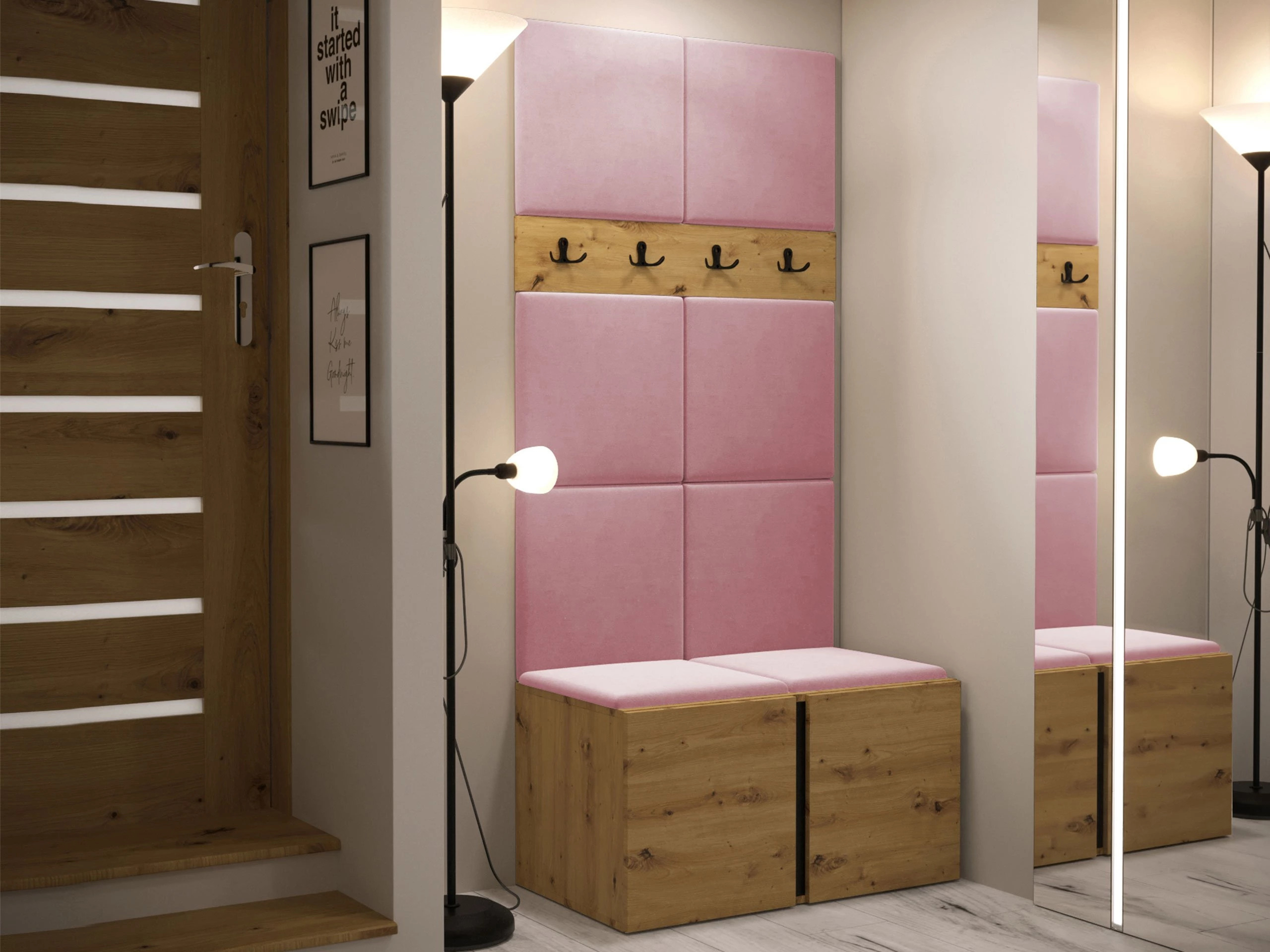 Gangmeubelset Pinis IV (Artisan eiken)