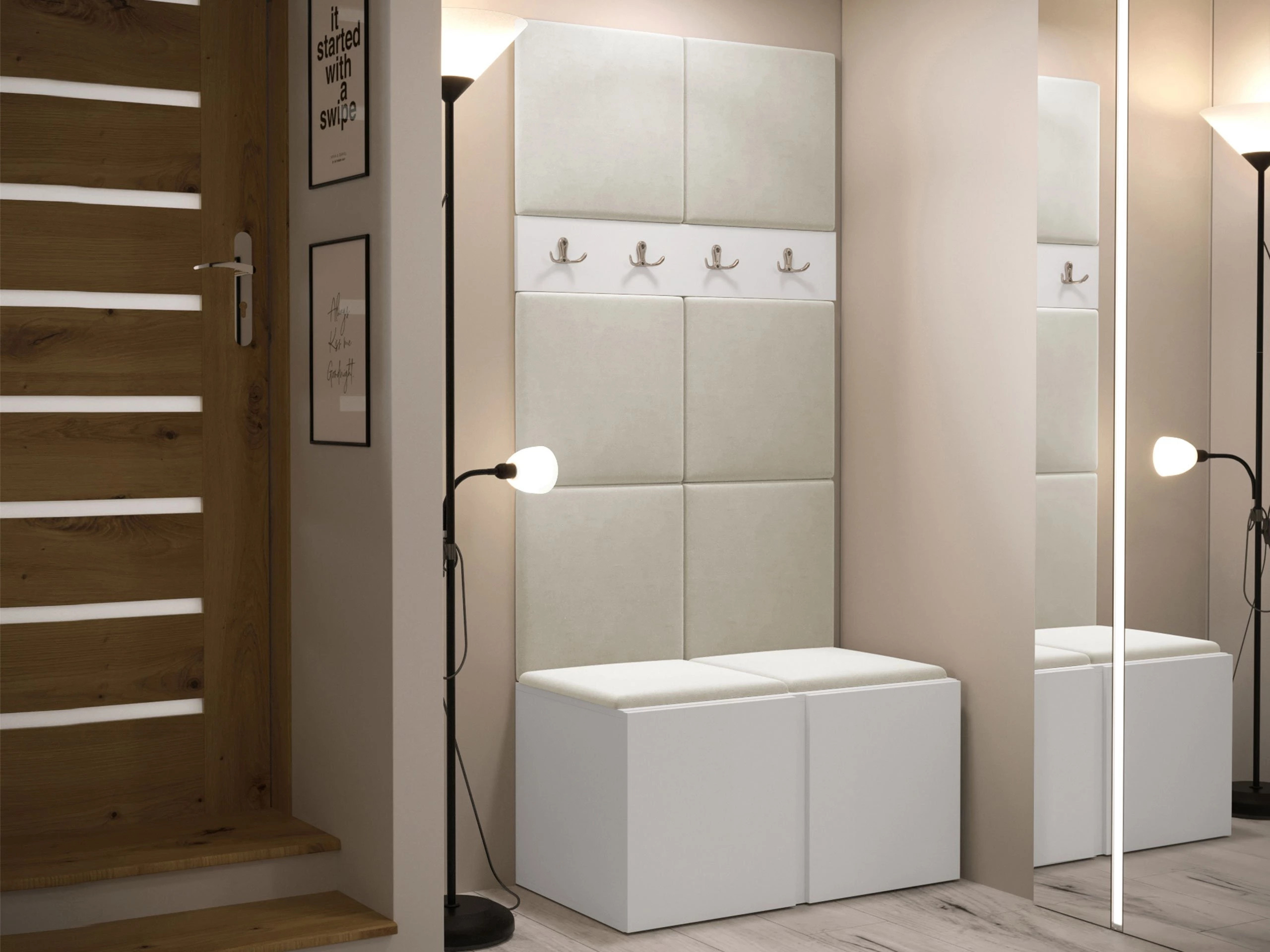 Gangmeubelset Pinis IV (Wit)