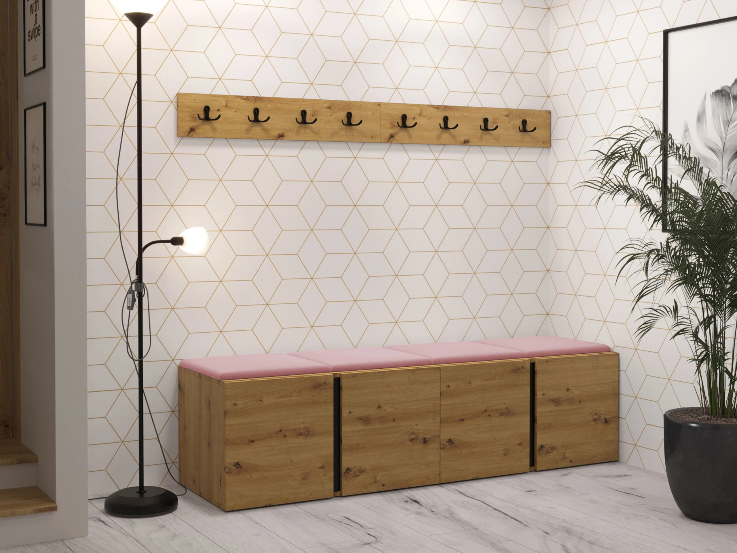 Gangmeubelset Pinis VII (Manila 09)