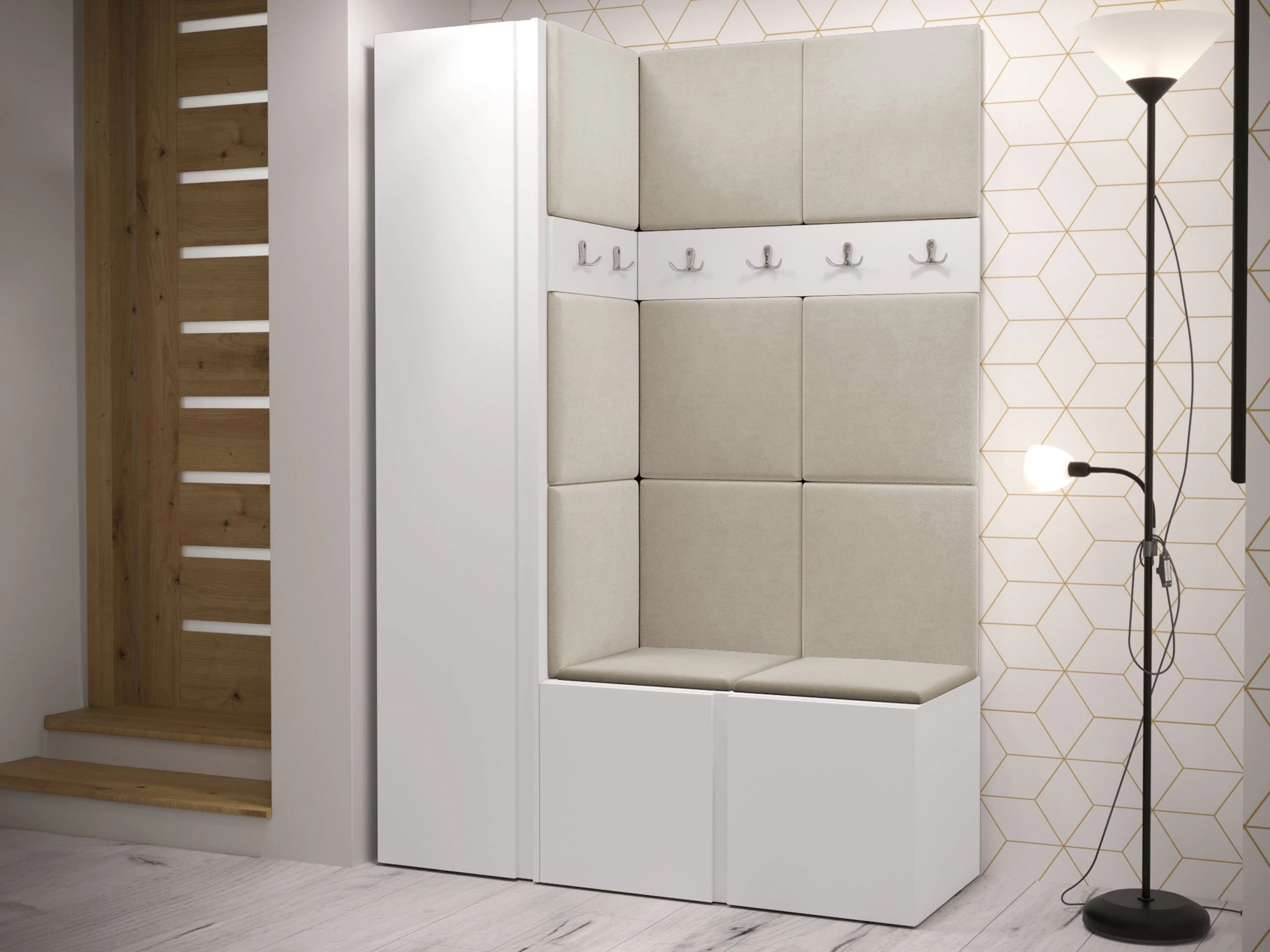 Gangmeubelset Pinis IX (Wit)