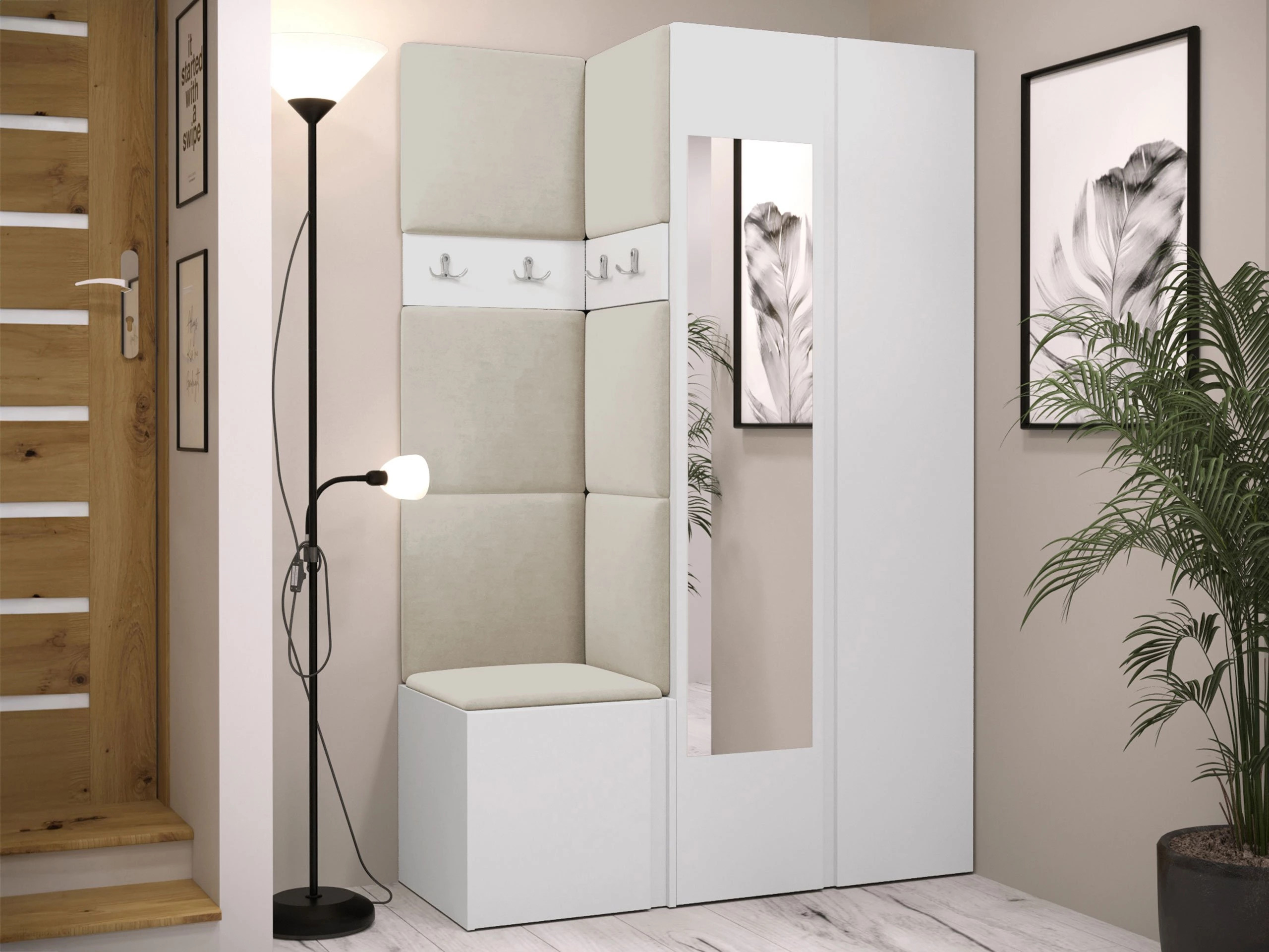 Gangmeubelset Pinis XXVI (Wit)