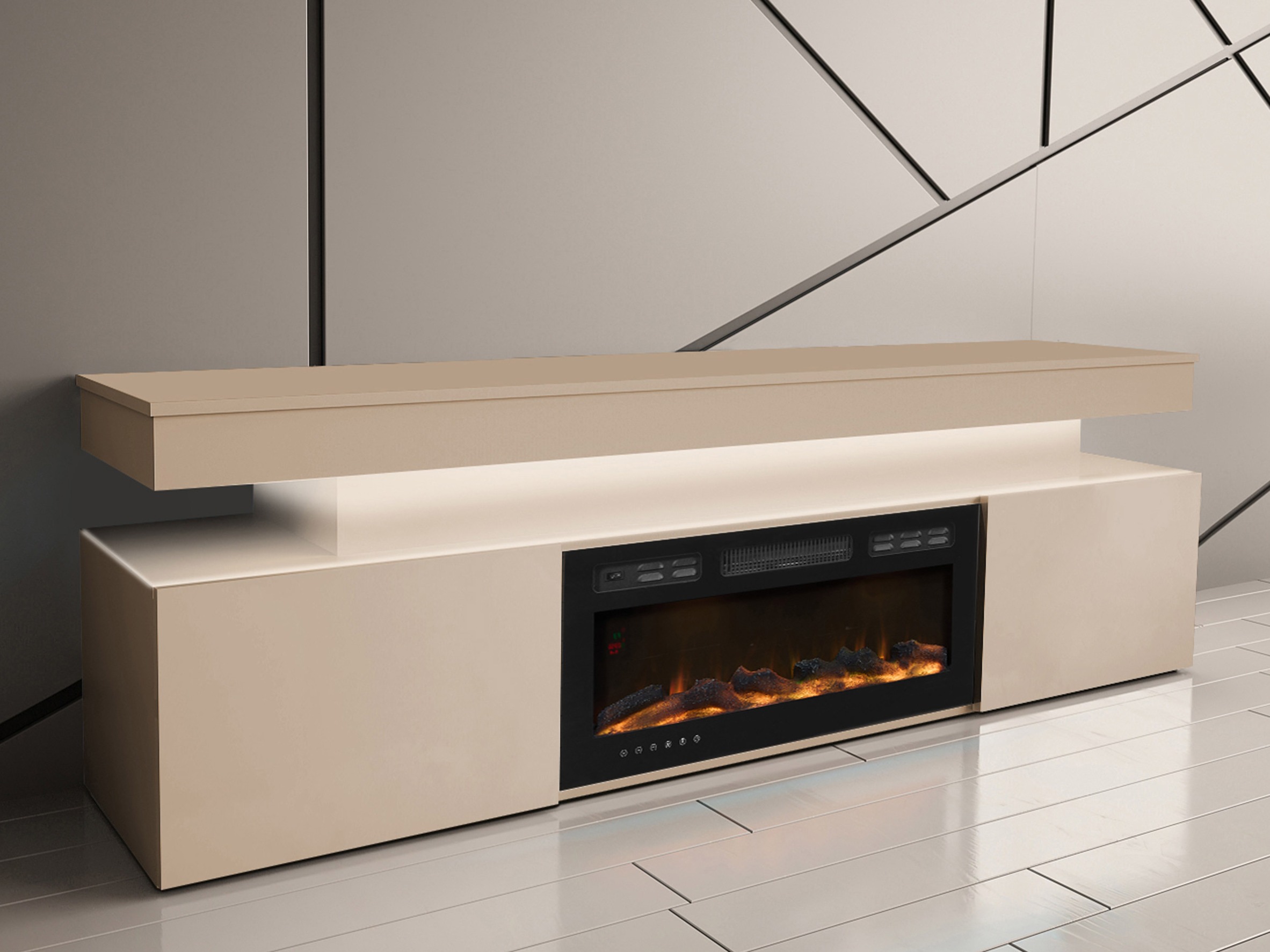 TV-meubel Monfero I (Lichtbruin)