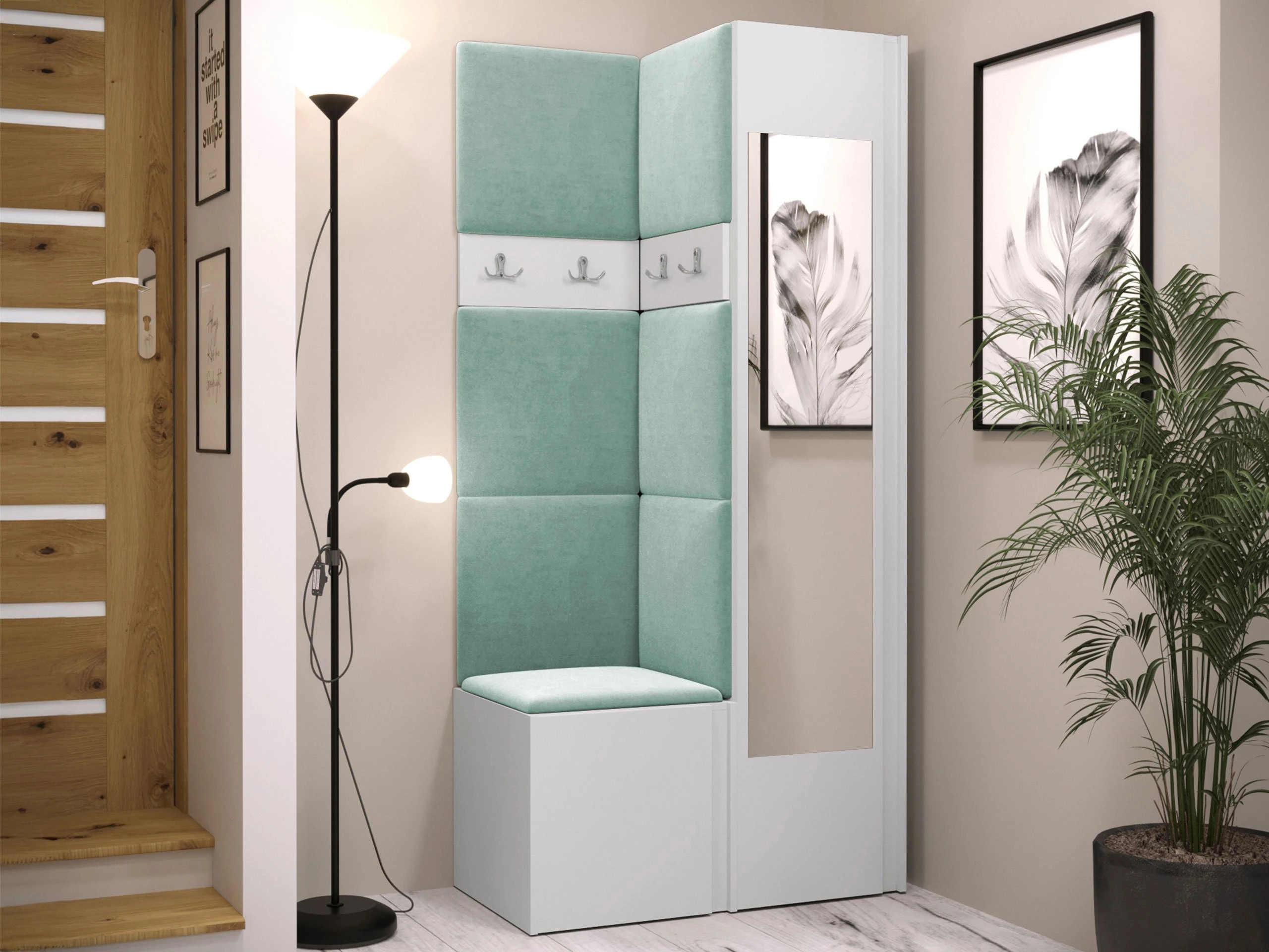 Gangmeubelset Pinis XXV (Wit)