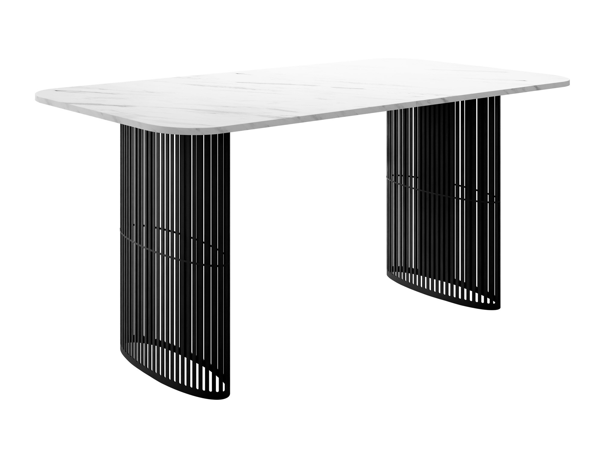 Tafel Oswego 163 (Wit marmer)