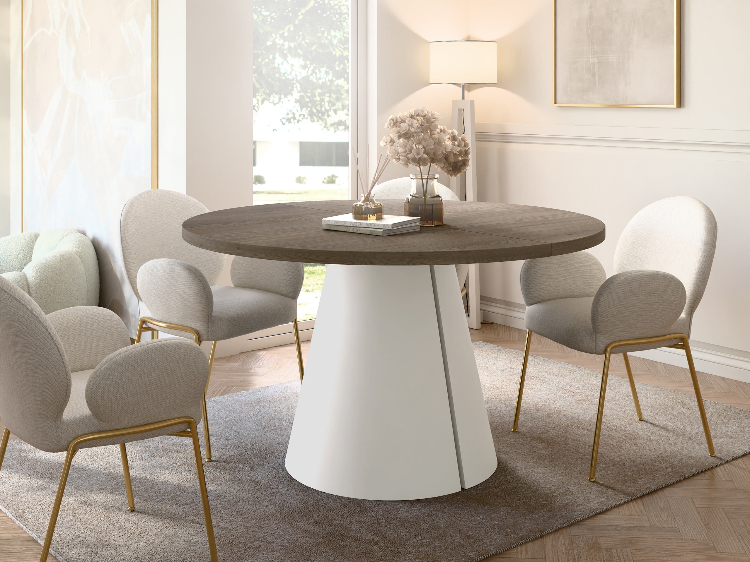 Tafel Oswego 166 (Eiken)