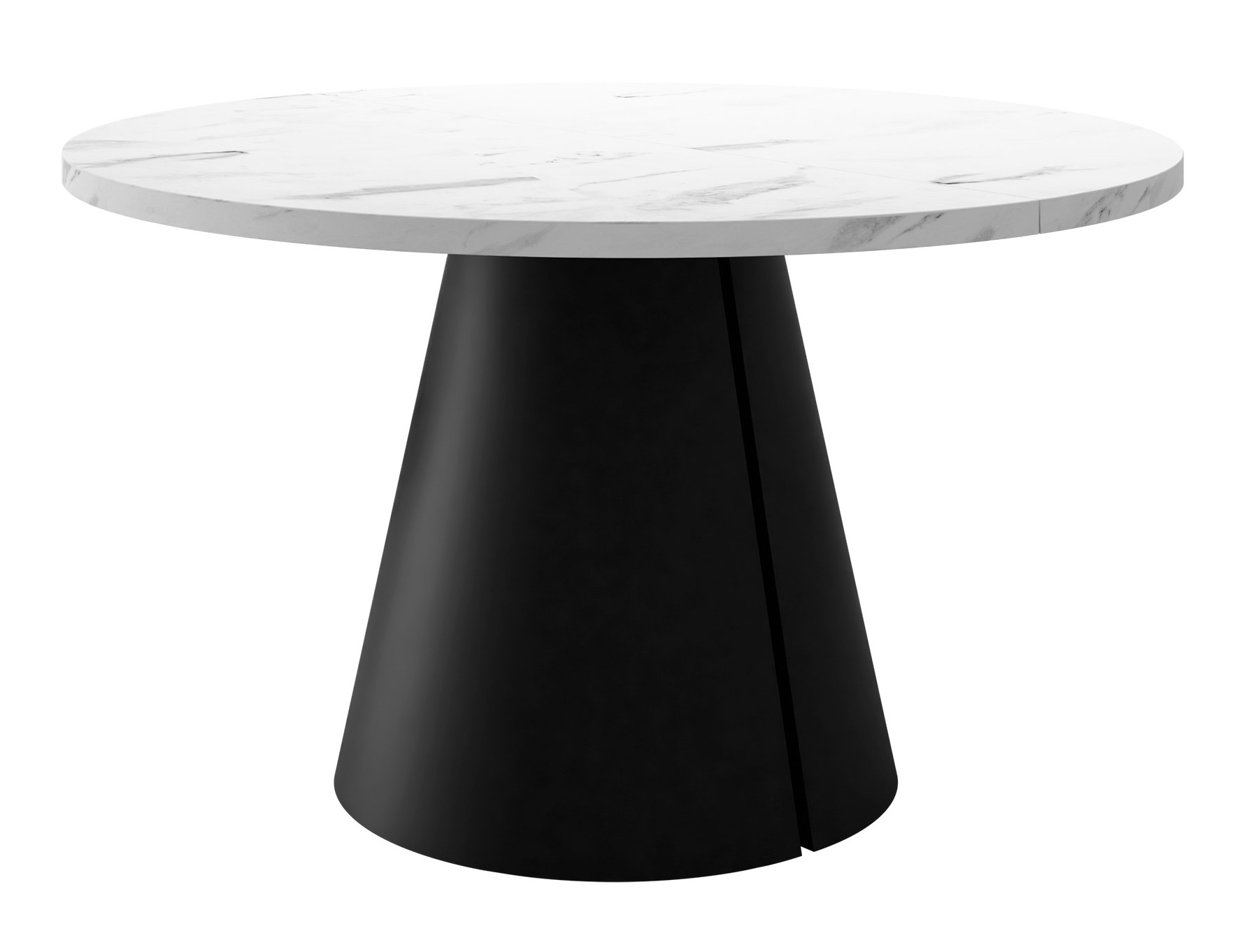 Tafel Oswego 167 (Wit marmer)