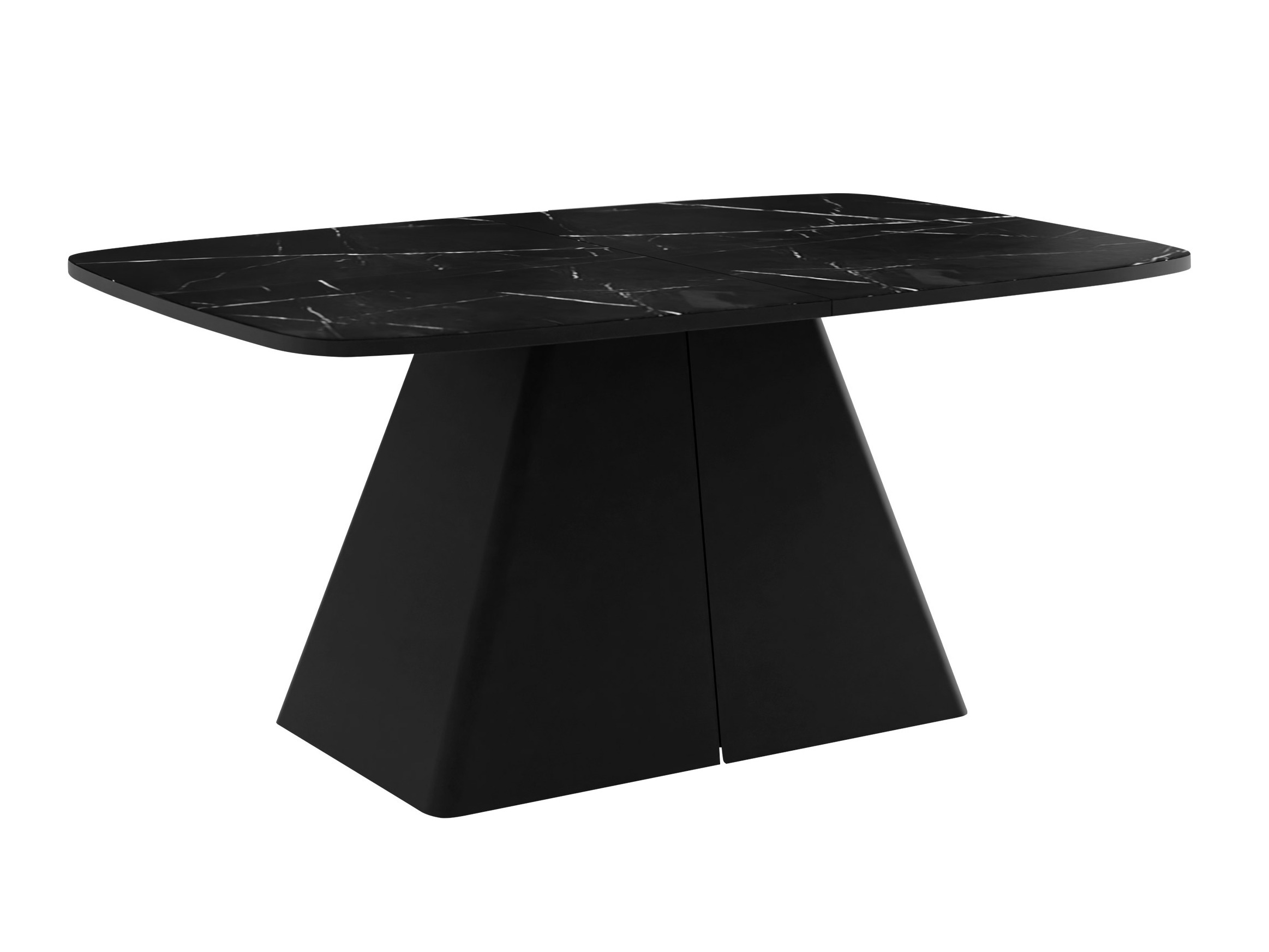 Tafel Oswego 169 (Zwart marmer)