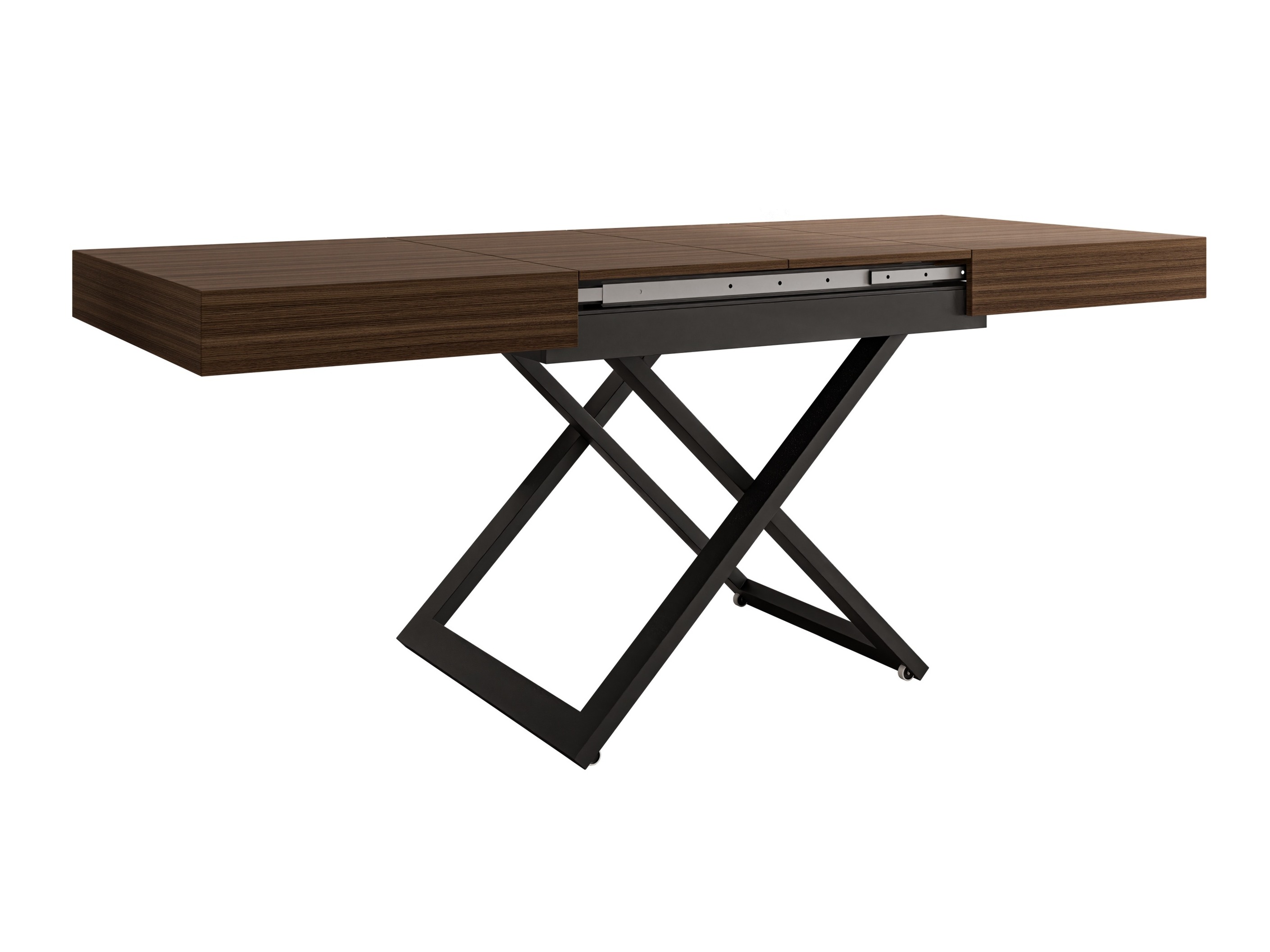 Transformeerbare salontafel Oswego 171 (Notenhout)