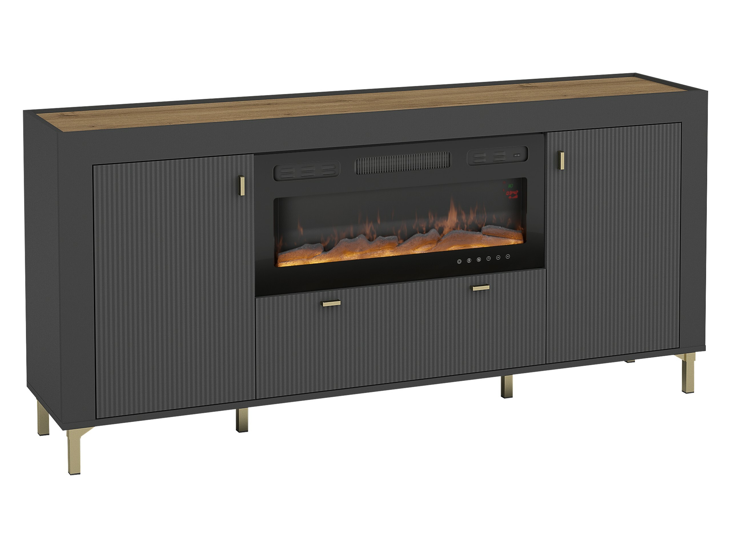 Ladekast Mormavu 110 (Matzwart)