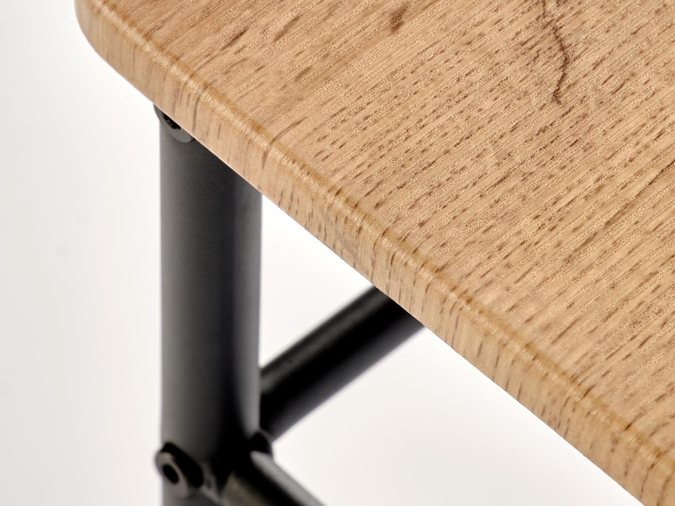 Eetkamerset Houston 1251 (Eiken + Zwart)