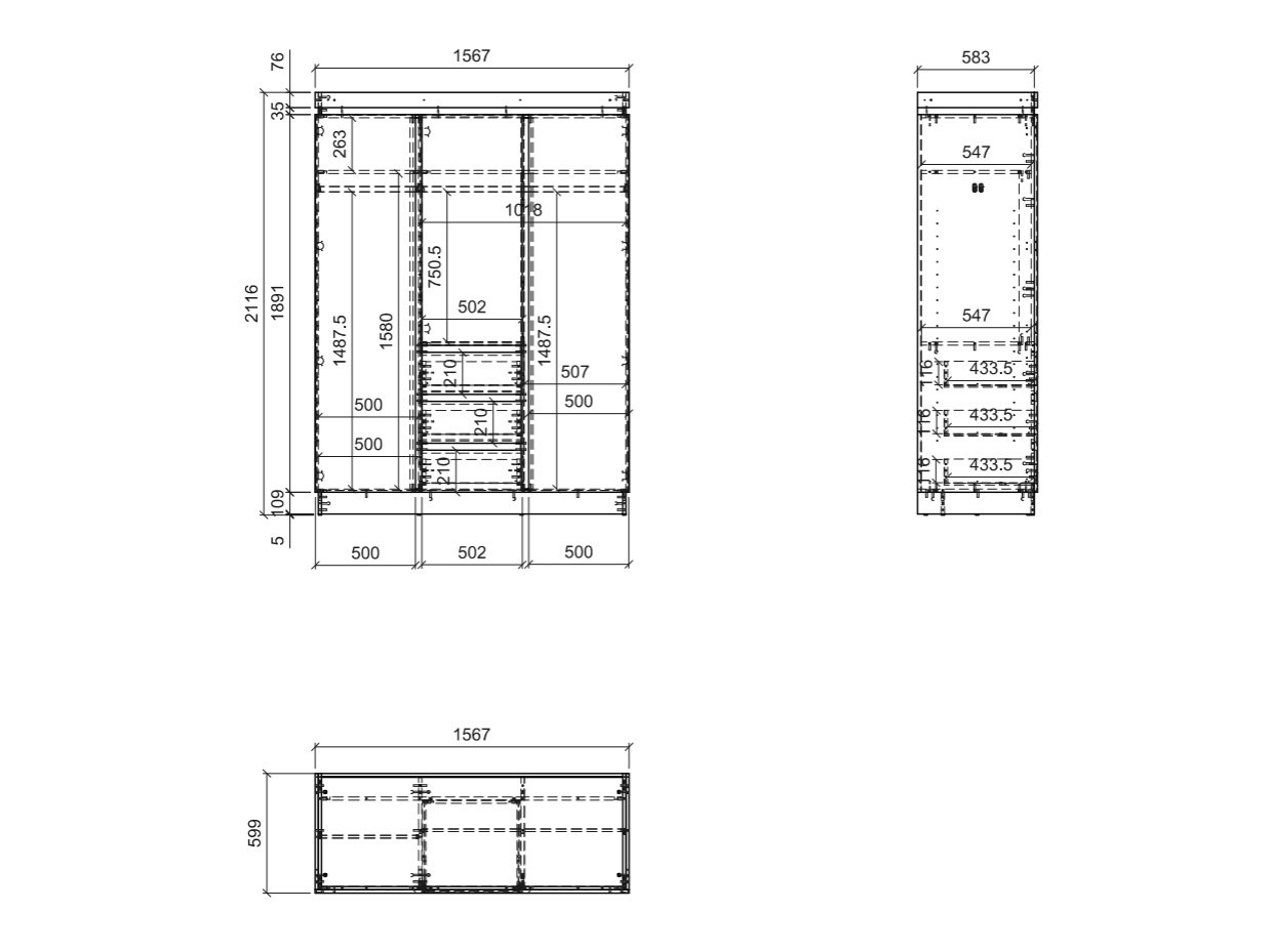 Slaapkamerset Numeri 125