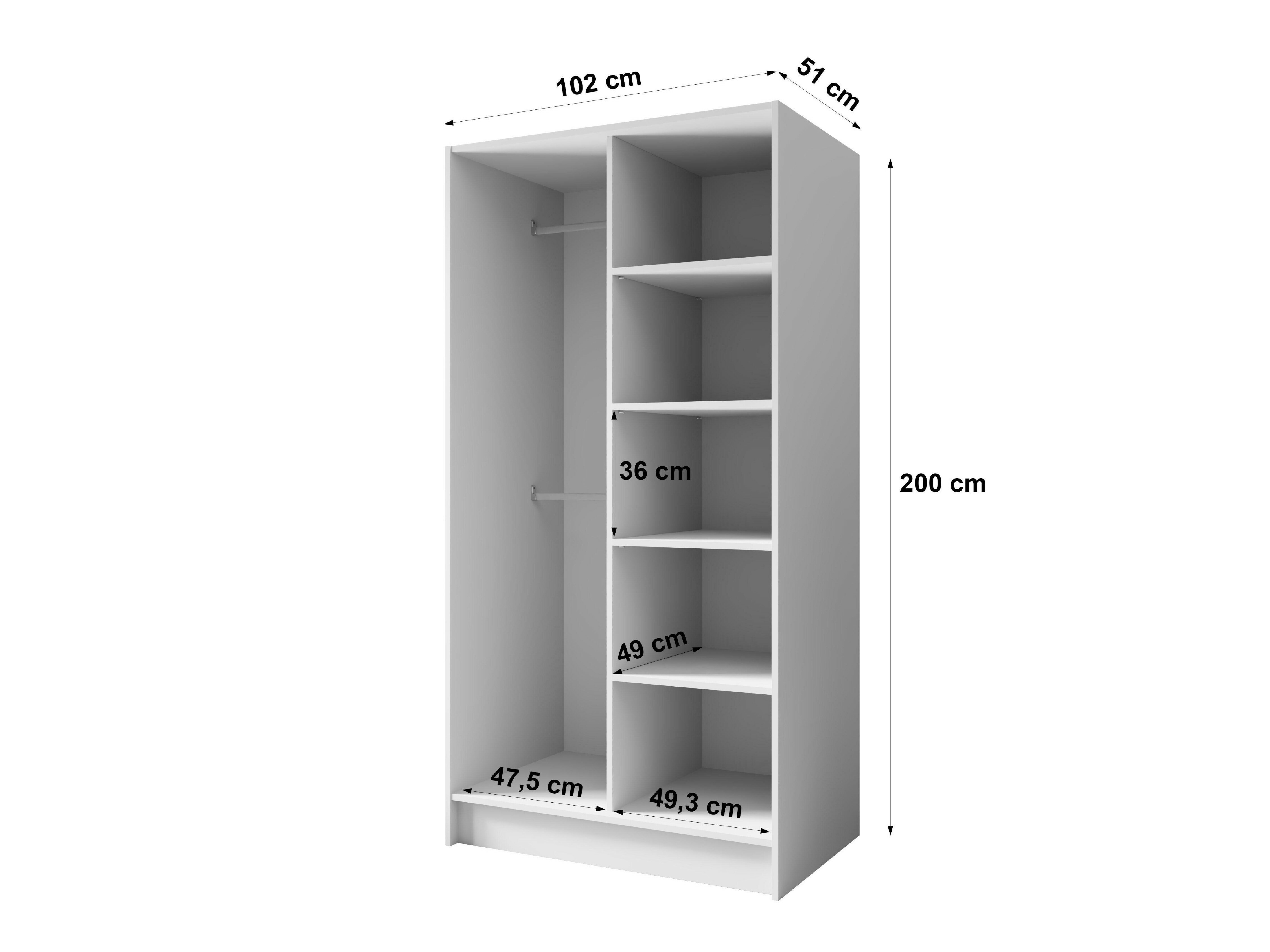 Kledingkast Arecibo 100