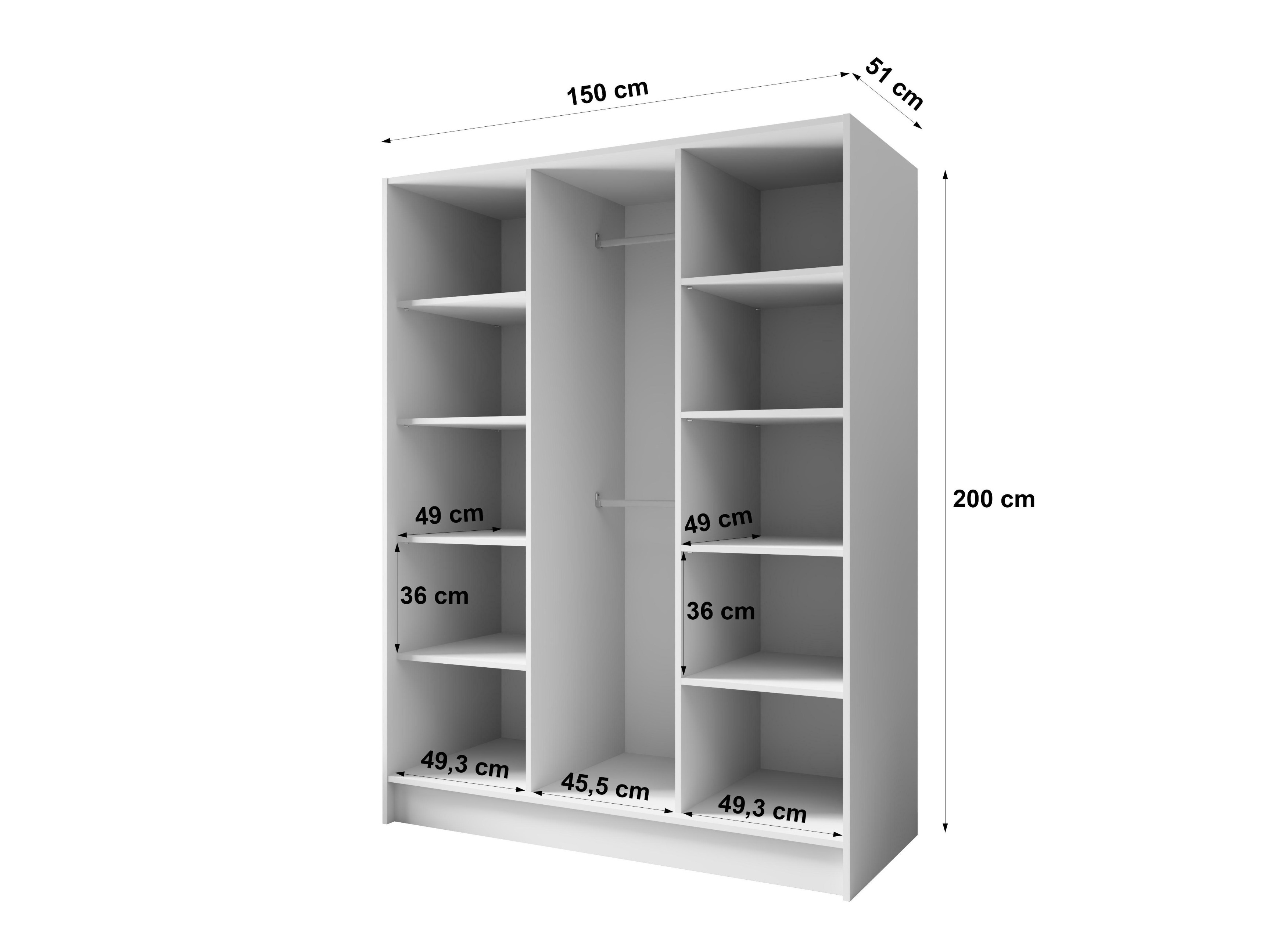 Kledingkast Arecibo 101