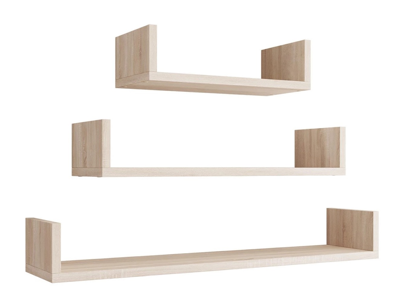 Set wandplanken Lexicon (Sonoma eik)