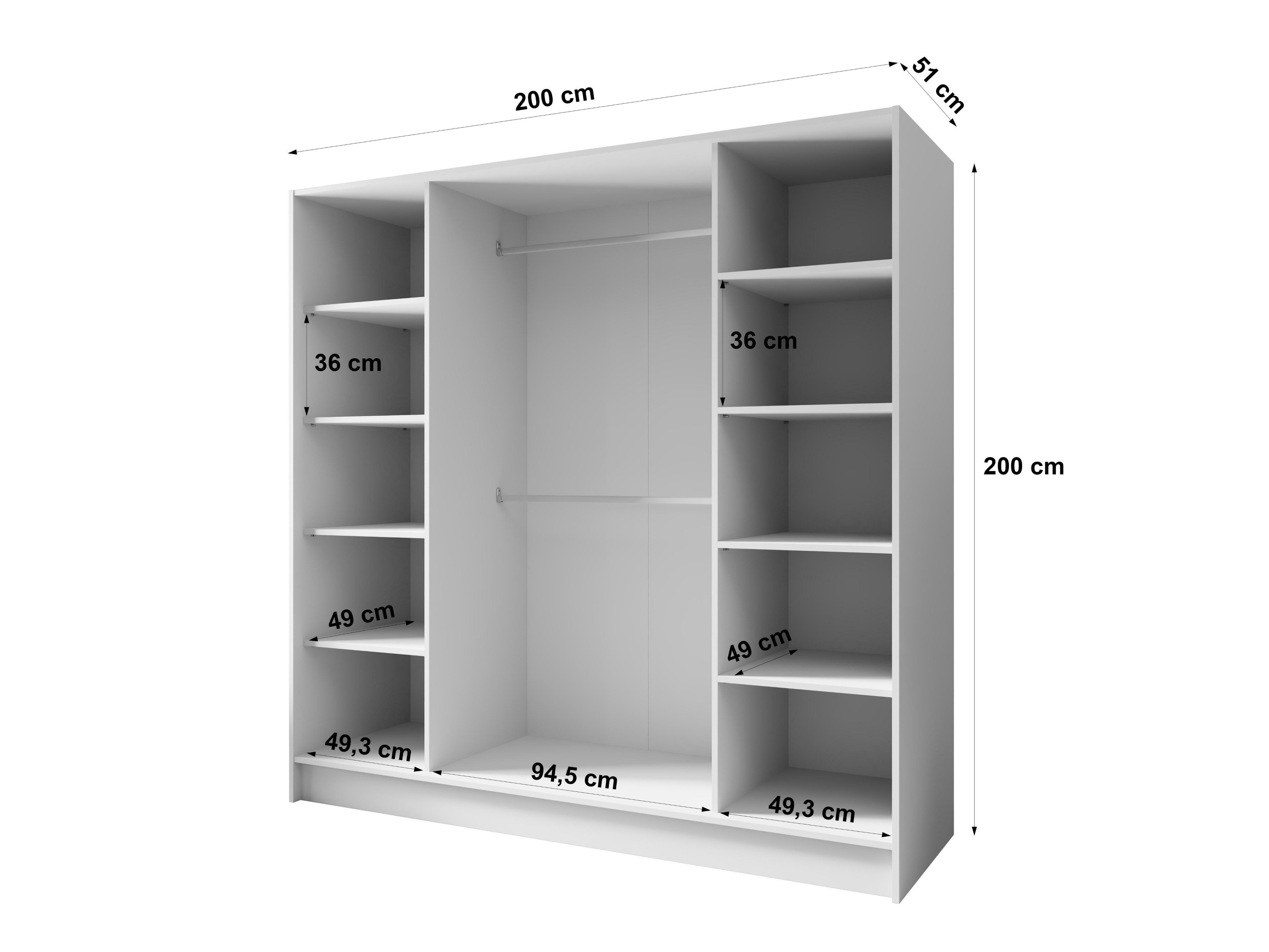 Kledingkast Arecibo 102