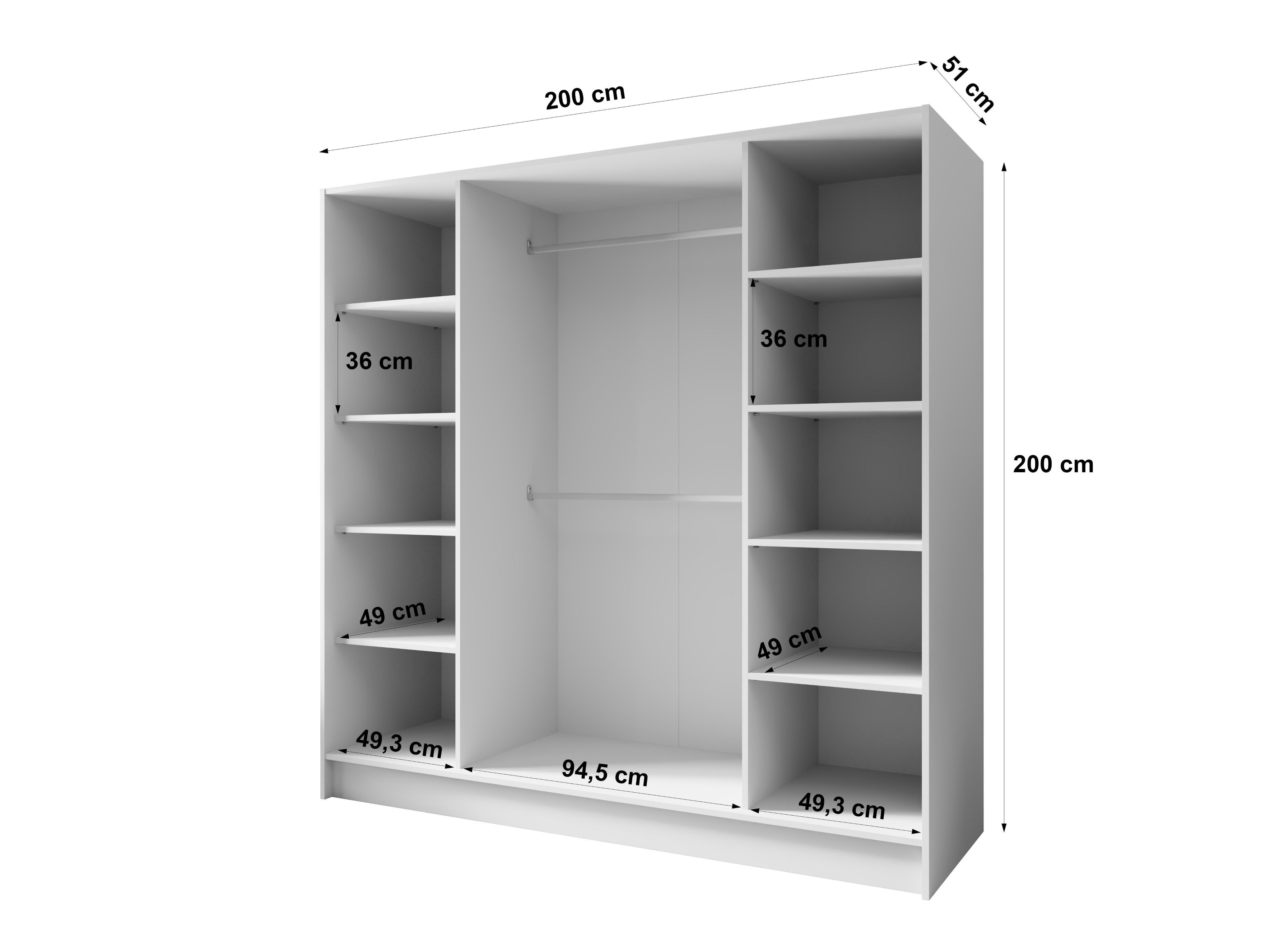 Kledingkast Arecibo 105